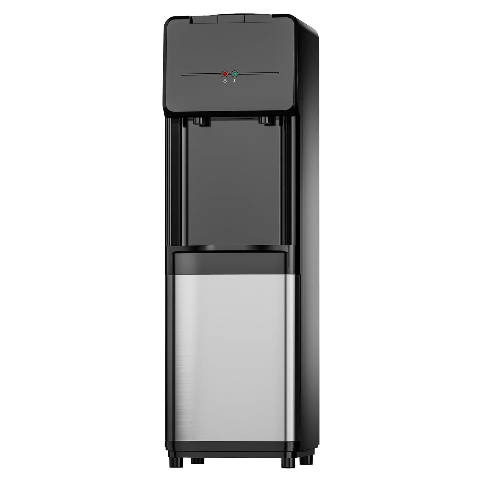 Dispensador de Agua Euhomy Carga Superior 5 Galones Negro