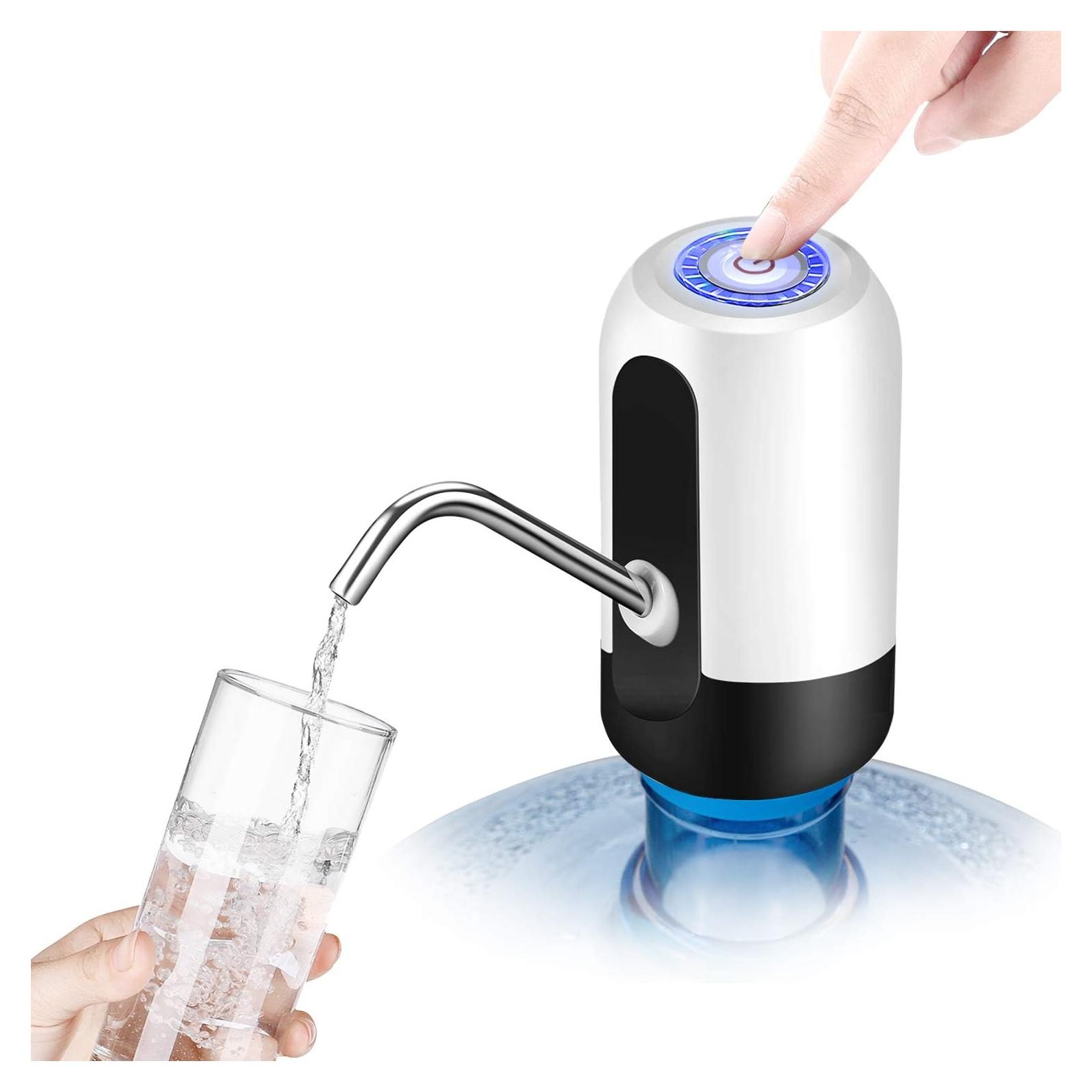 Dispensador de Agua Eléctrico Flexzion 5 Galones Blanco