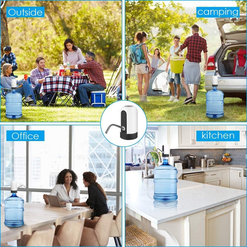 Dispensador de Agua Eléctrico GOFOIT 5 Galones USB Portátil