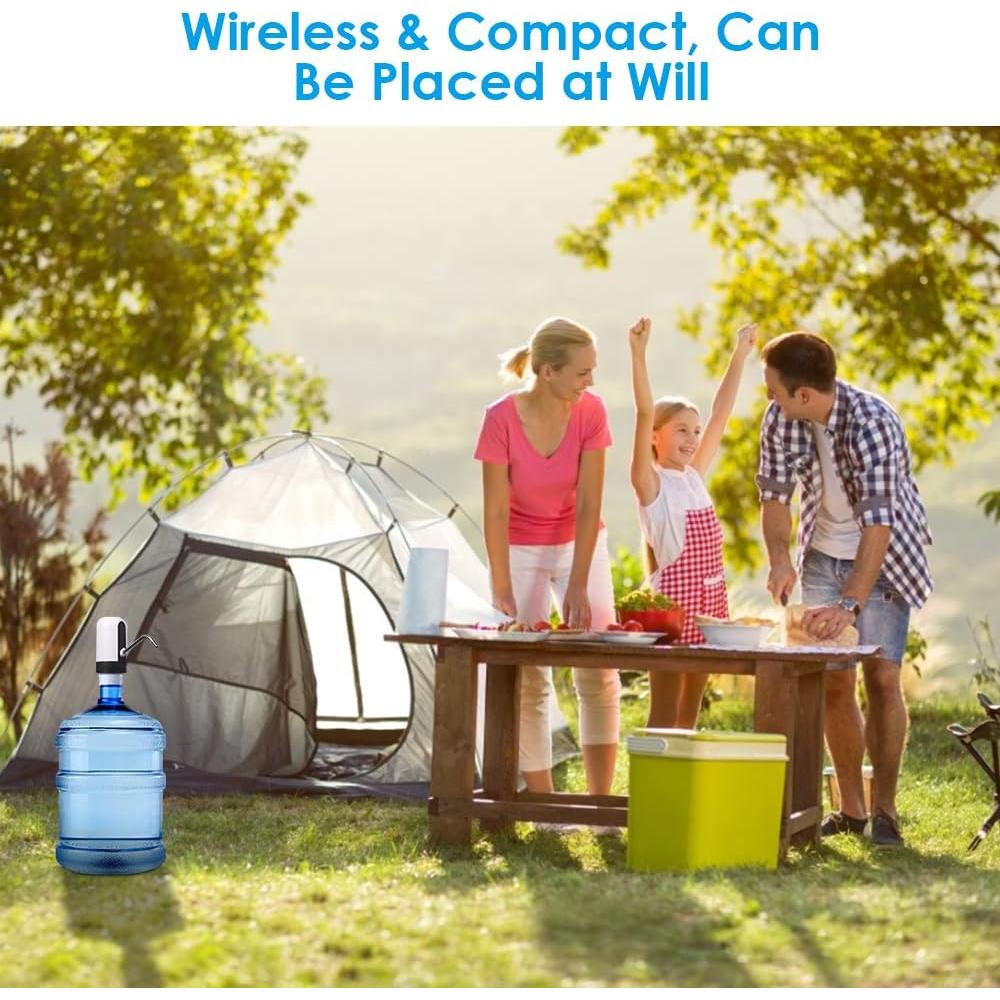 Dispensador de Agua Eléctrico GOFOIT 5 Galones USB Portátil