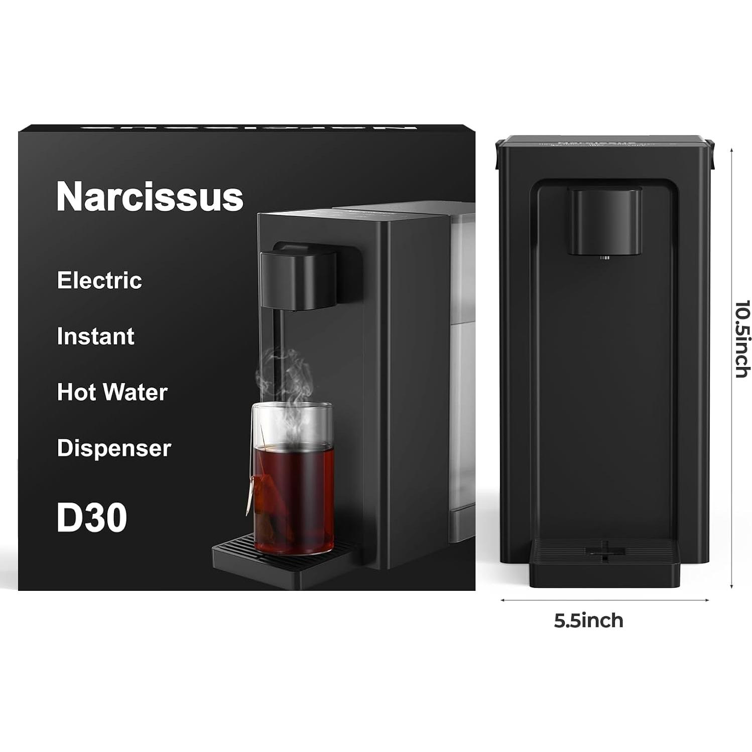 Dispensador de Agua Caliente Instantáneo Narcissus D30 2.84L