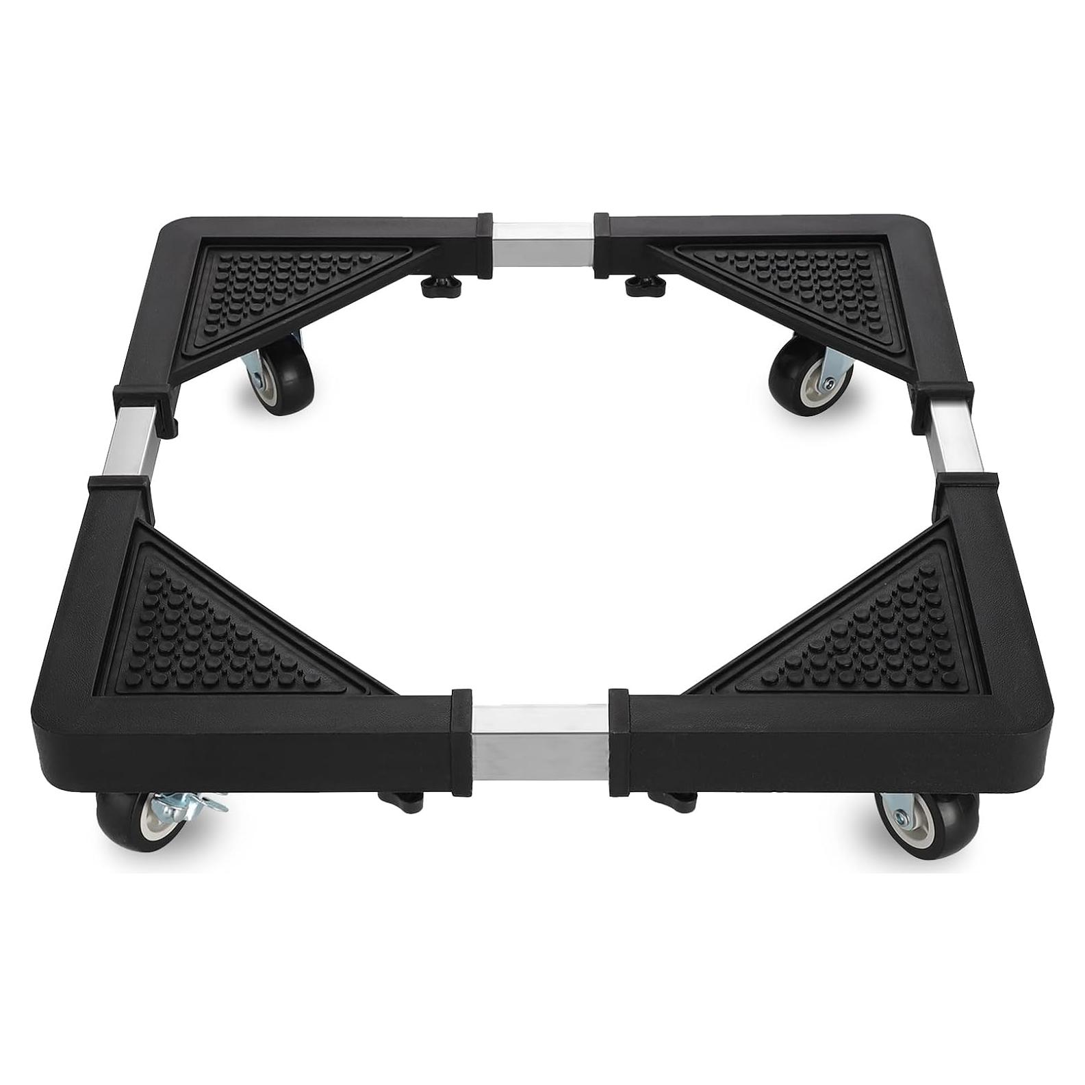 Soporte Móvil HQO LOVL para Mini Nevera y Lavadora Ajustable 44.9-65 cm