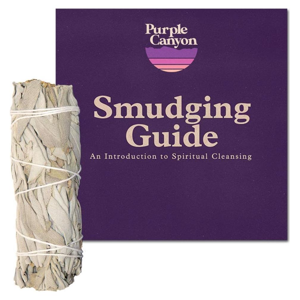 Paquete de Salvia Blanca PURPLE CANYON - 10 cm - Limpieza Espiritual