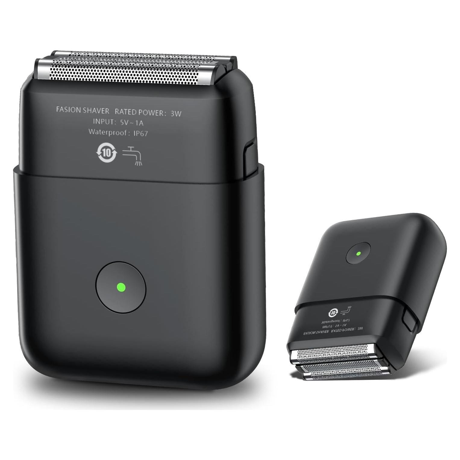 Afeitadora eléctrica portátil Baodaadan R01 IPX7 recargable