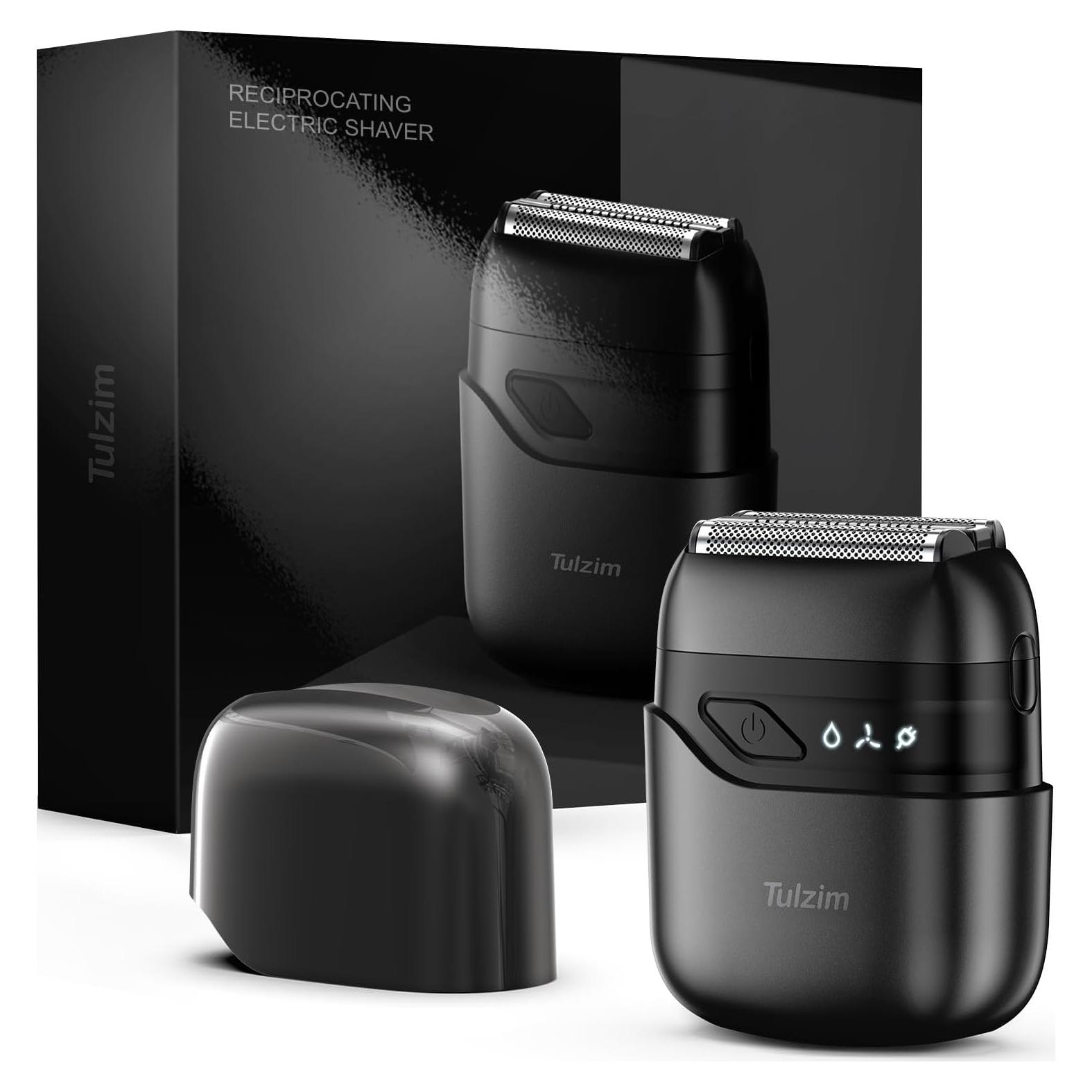 Mini Afeitadora Eléctrica Tulzim MS-9703 Impermeable USB