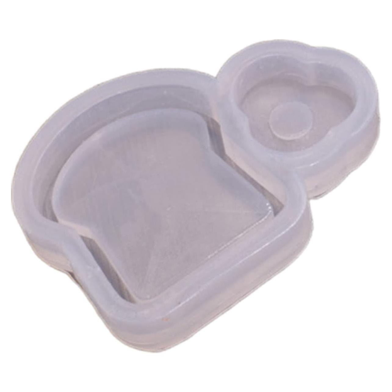 Juego de Moldes de Silicona Epóxica para Joyas - Pan y Cerdo