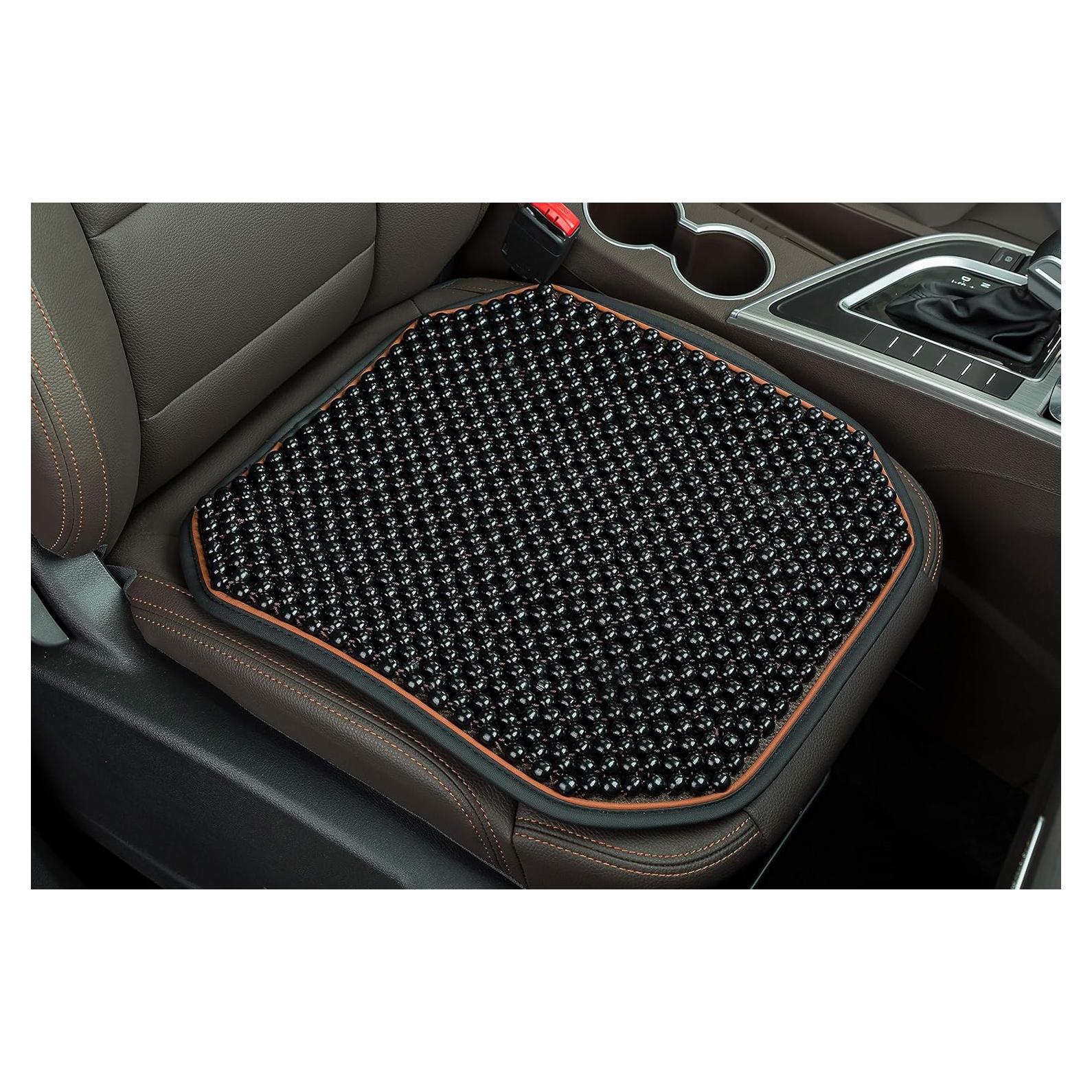 Cojín de Asiento de Coche KENNISI con Perlas Masajeador 45.72x45.72cm