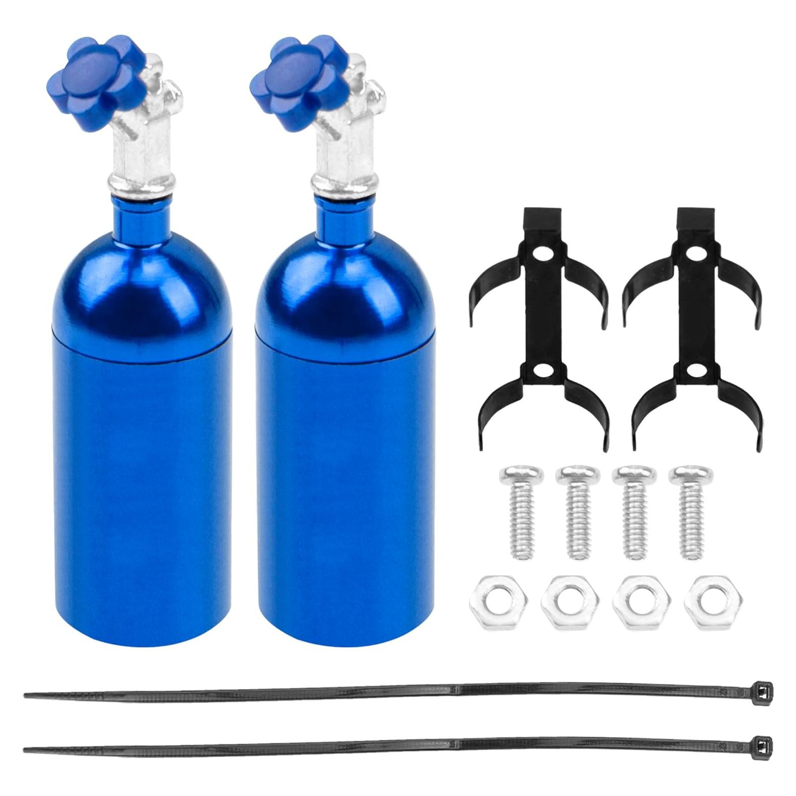 2 Pack Botellas de Nitrógeno Simulación Vgoohobby para RC