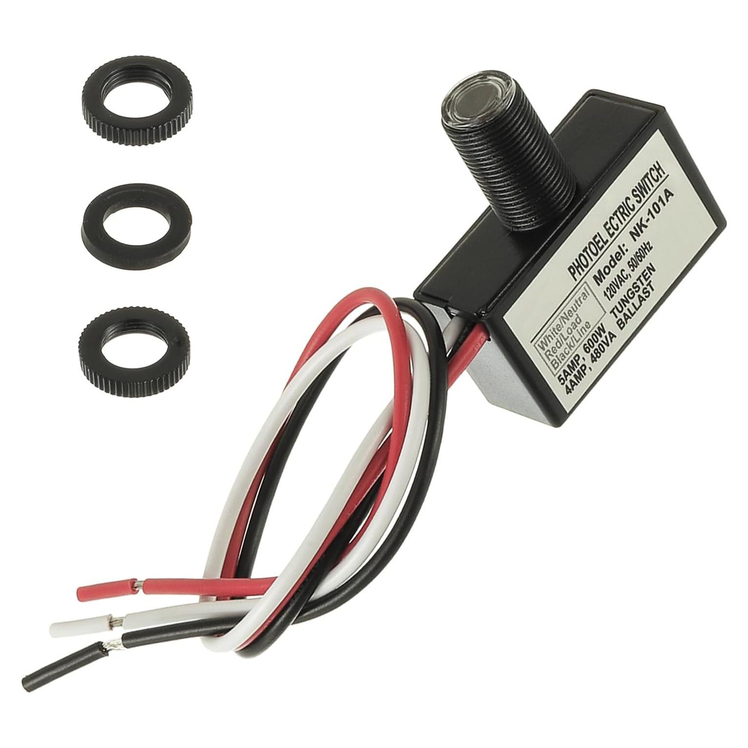 Sensor de Luz Fotocélula EPLZON 120V Control Automático IP65