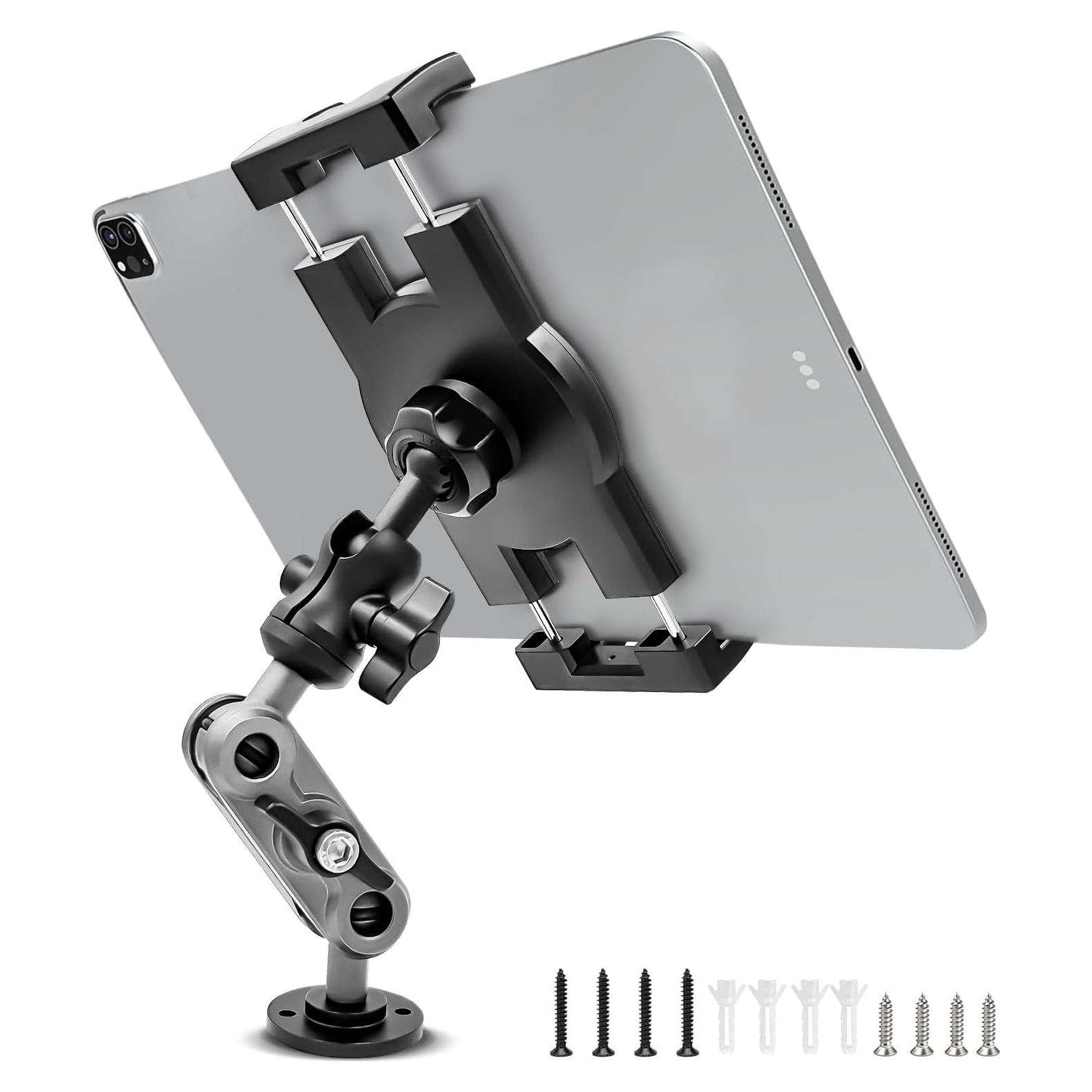 Soporte para Tablet Porfortop con Base de Aluminio 360° Ajustable