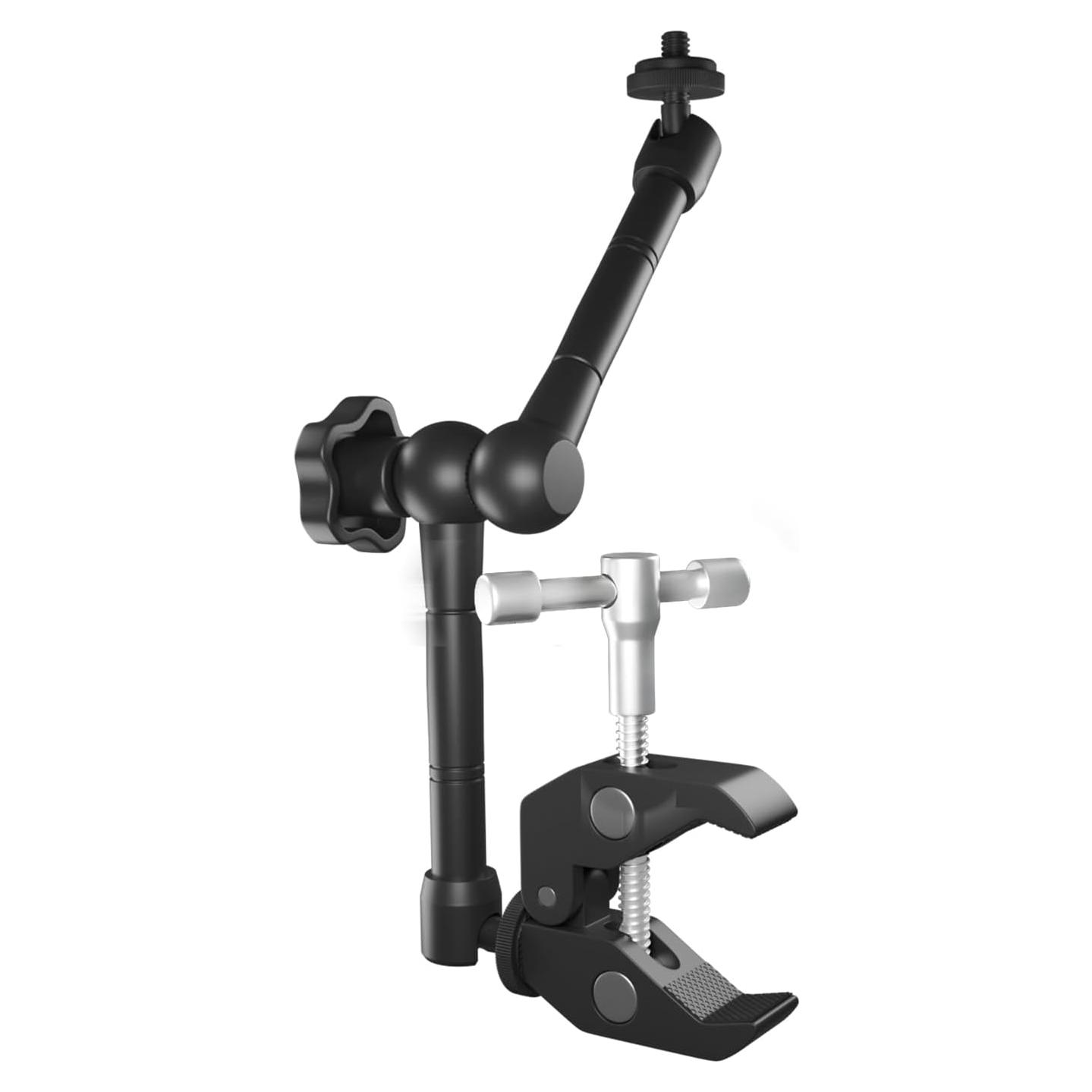 Soporte de Cámara ATLI 11" con Super Clamp Ajustable 1/4" y 3/8"