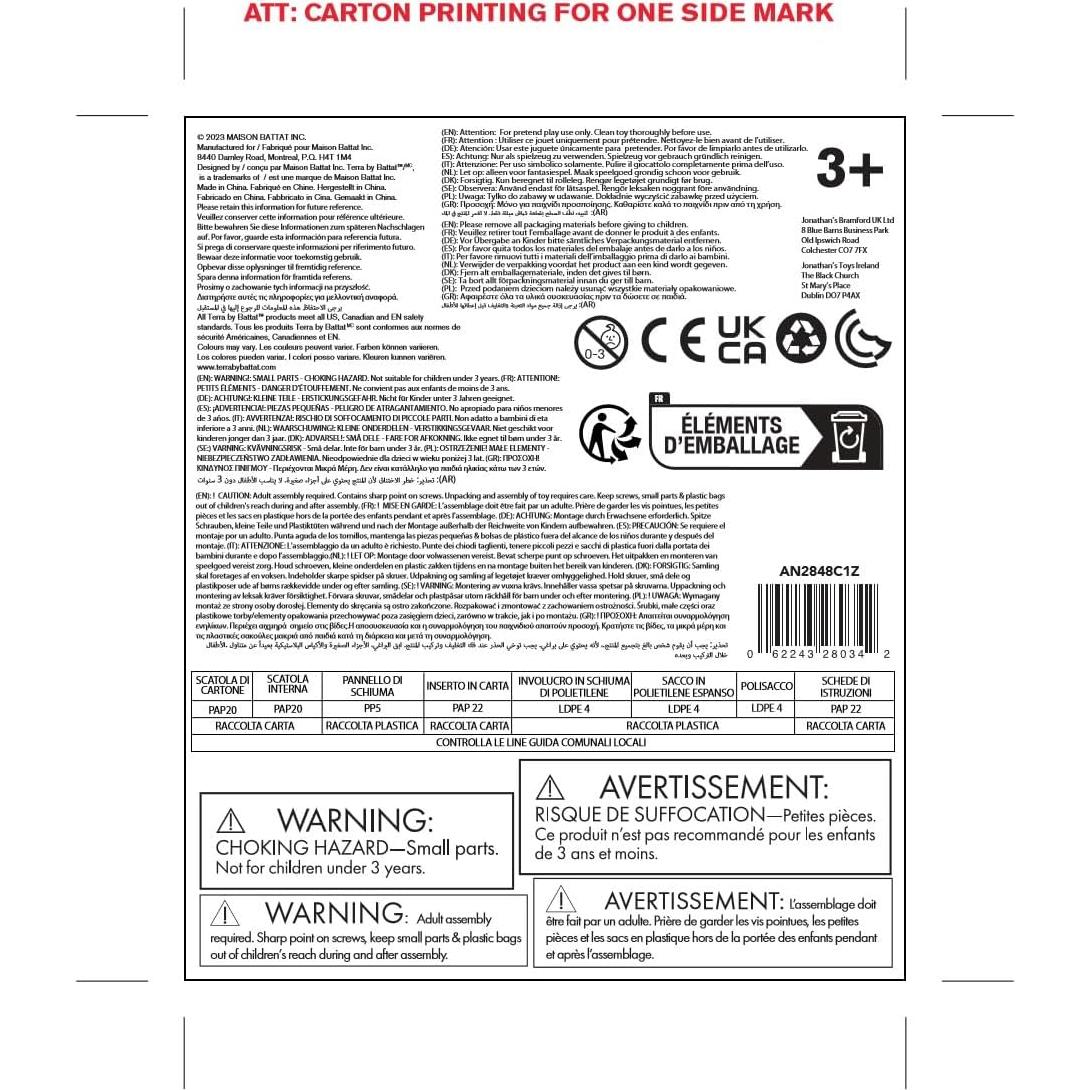 Granero de Madera Terra By Battat - 20 Piezas para Niños