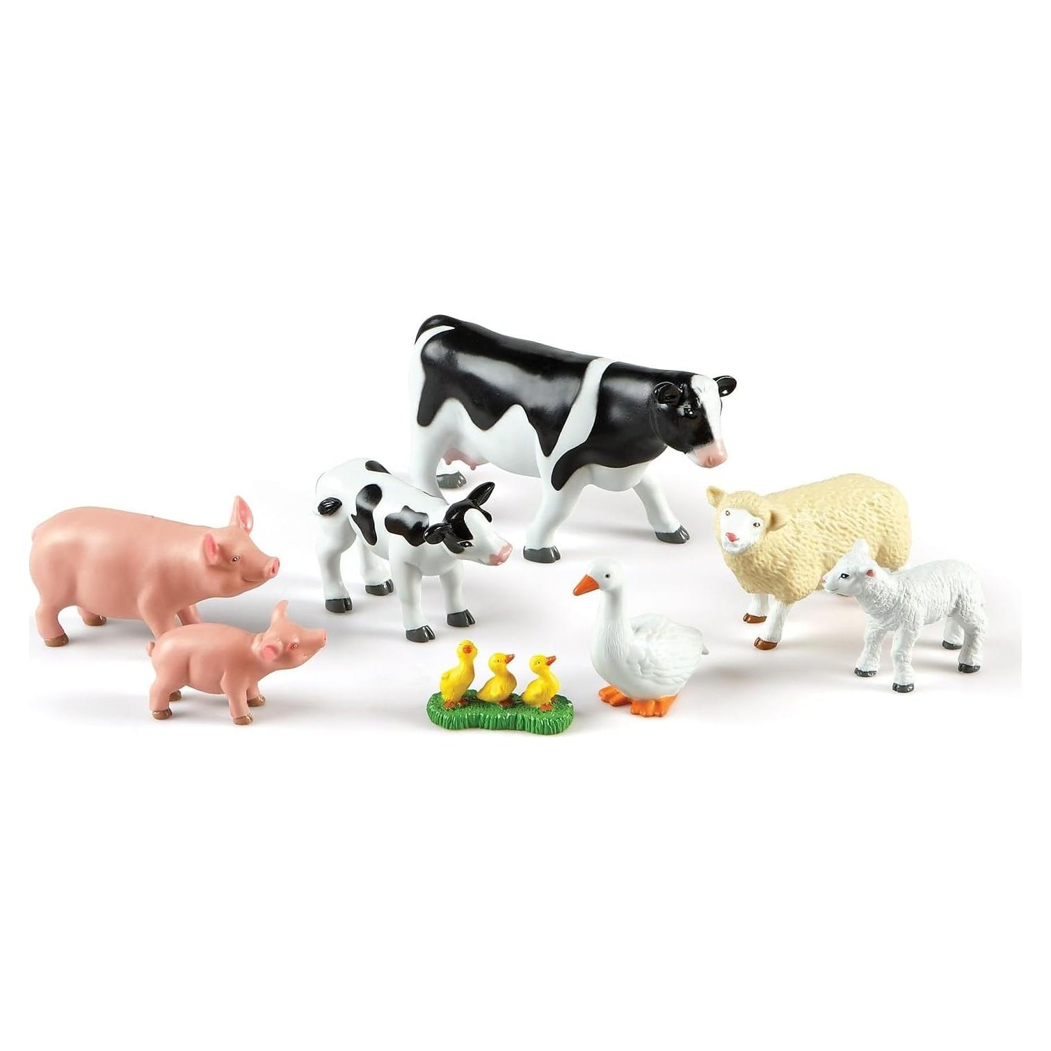 Juguetes de Aprendizaje Jumbo Animales de Granja - 8 Piezas