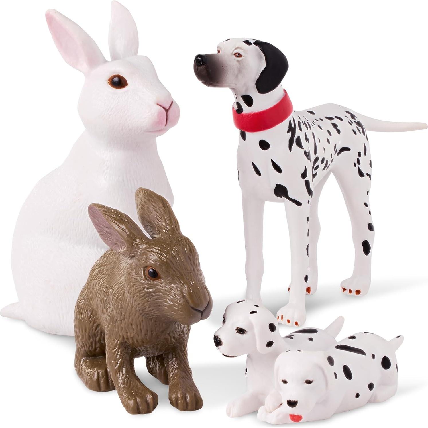 Set de Animales de Granja Terra by Battat - 12 Piezas Realistas