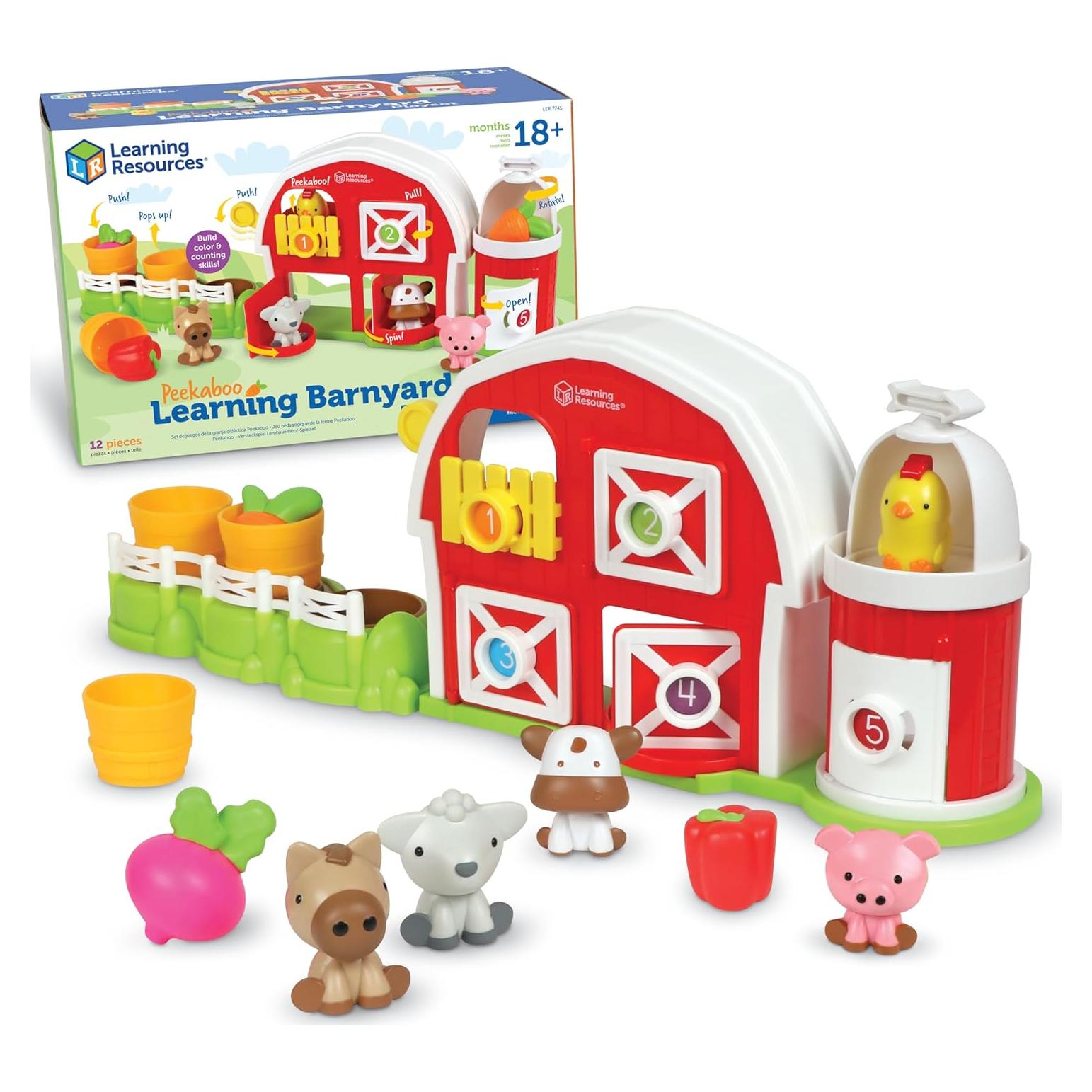 Juego de Granja Peekaboo Learning Resources 18+ Meses