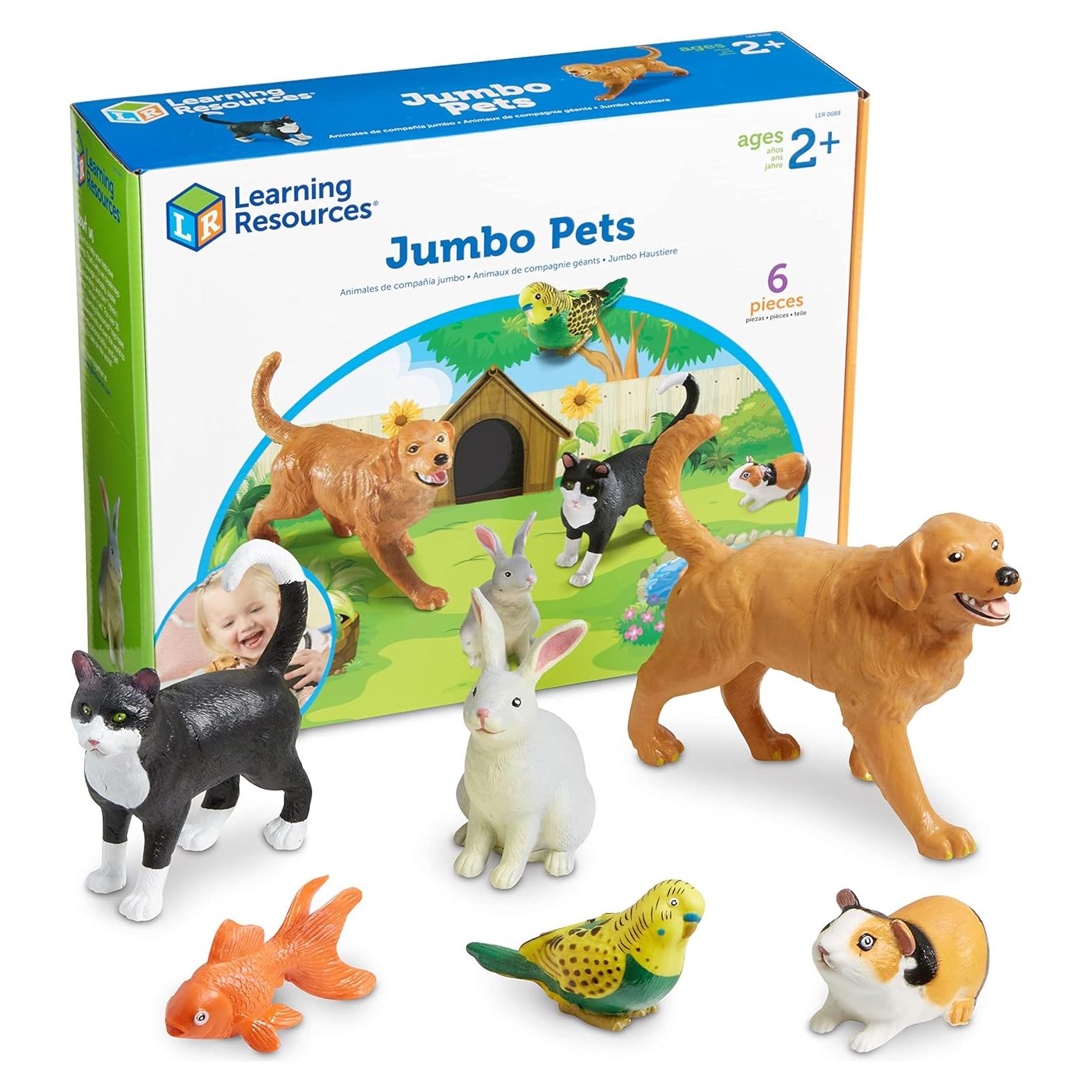 Juguetes de Aprendizaje Jumbo Recursos de Aprendizaje 6 Piezas