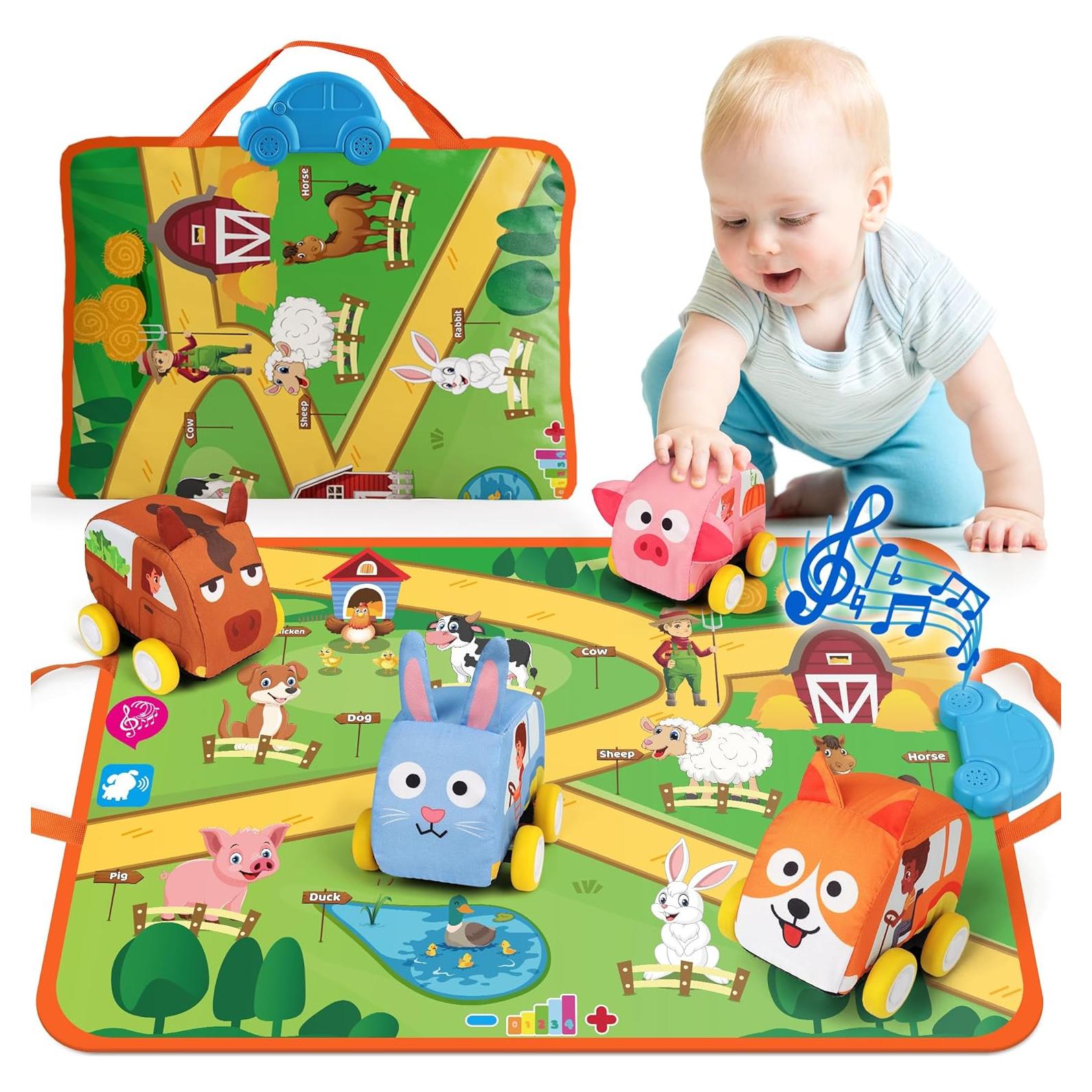 Alfombra Musical Coogam para Niños 0.64 kg Granja