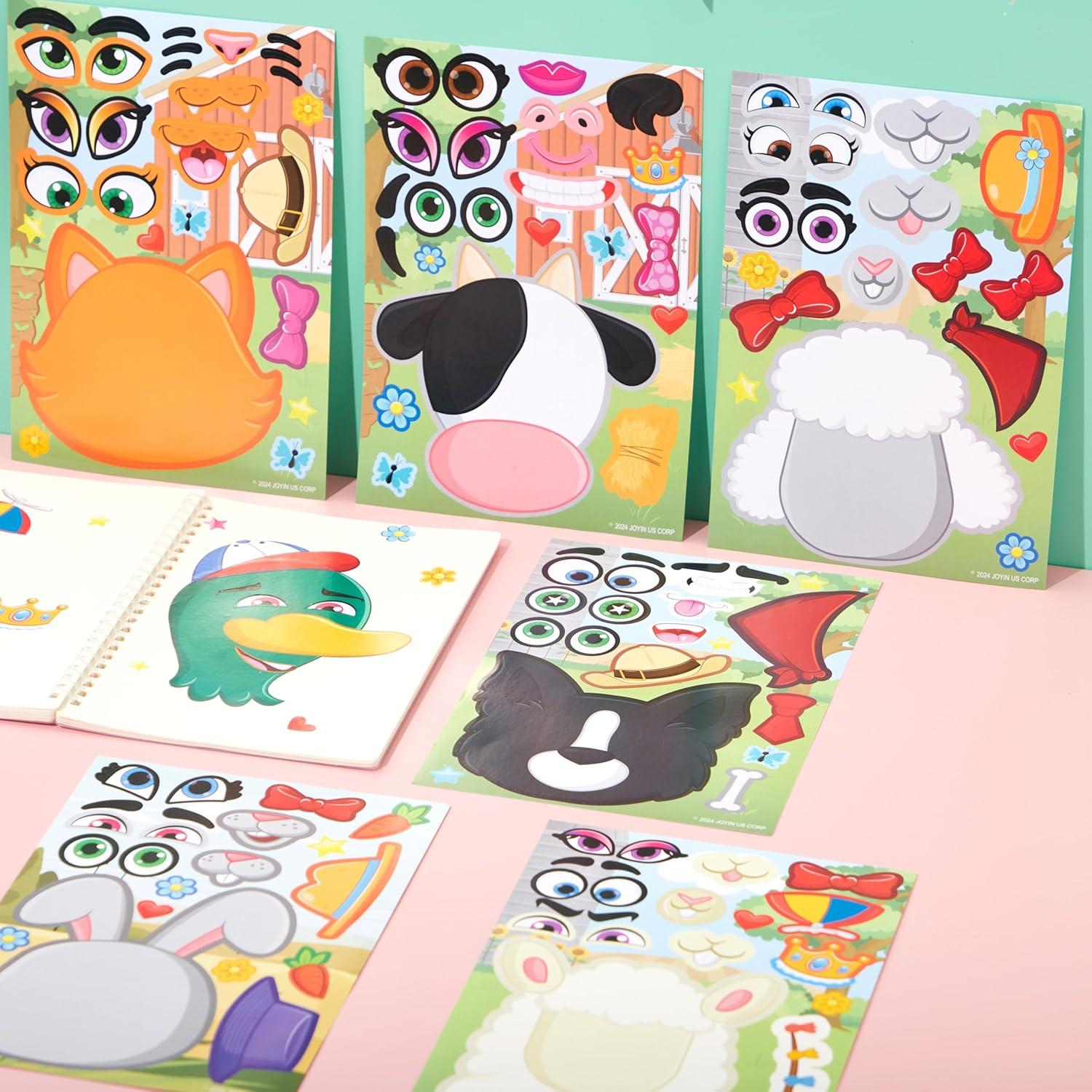 Stickes Animales de Granja JOYIN 36 Pcs Creativos