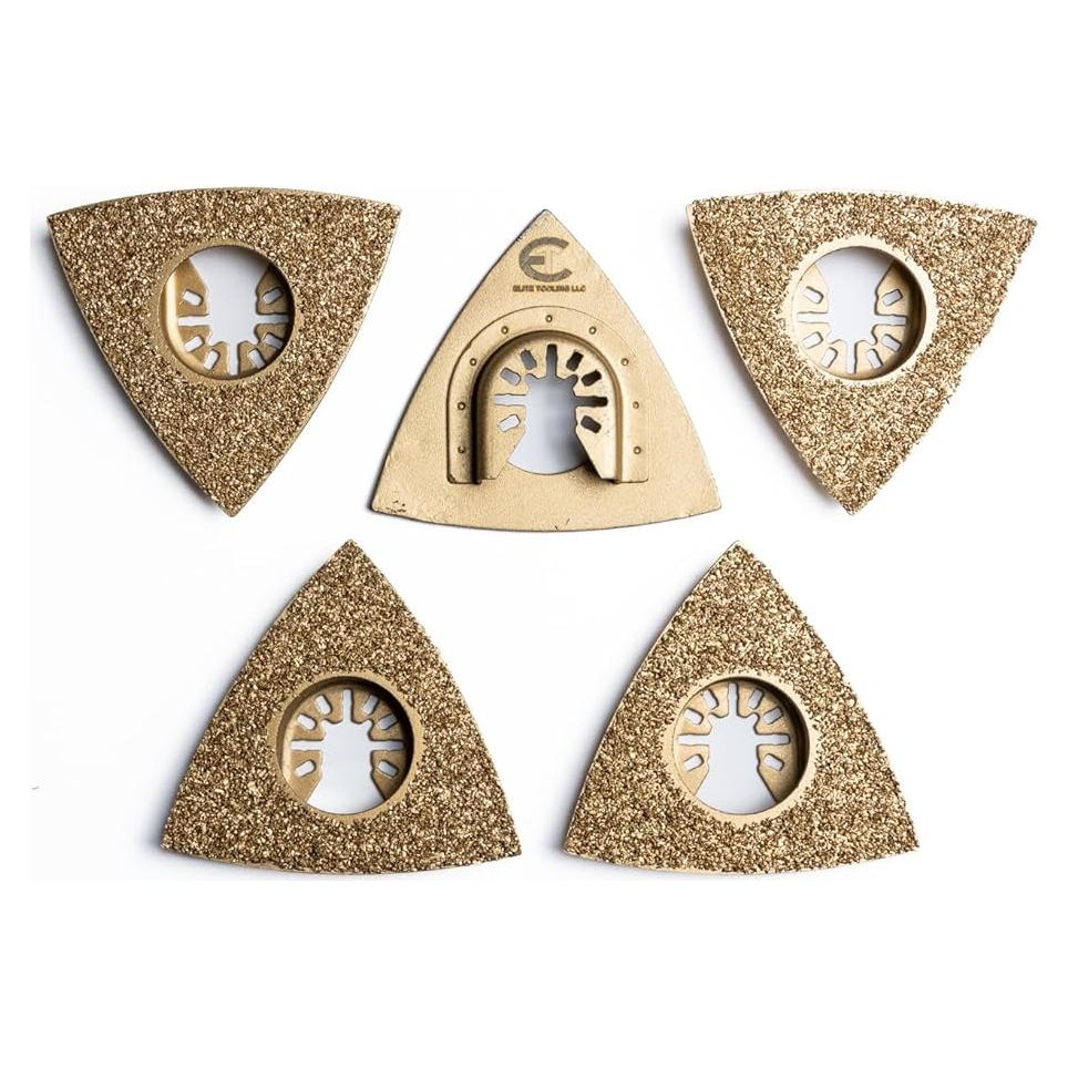 Paquete de 5 Hojas de Raspado Carburo Elite Tooling 7.94 cm