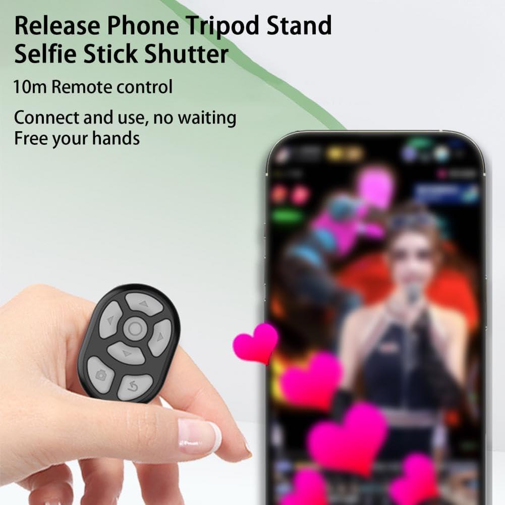 Control Remoto Inalámbrico MOIMI Bluetooth 5.3 Blanco