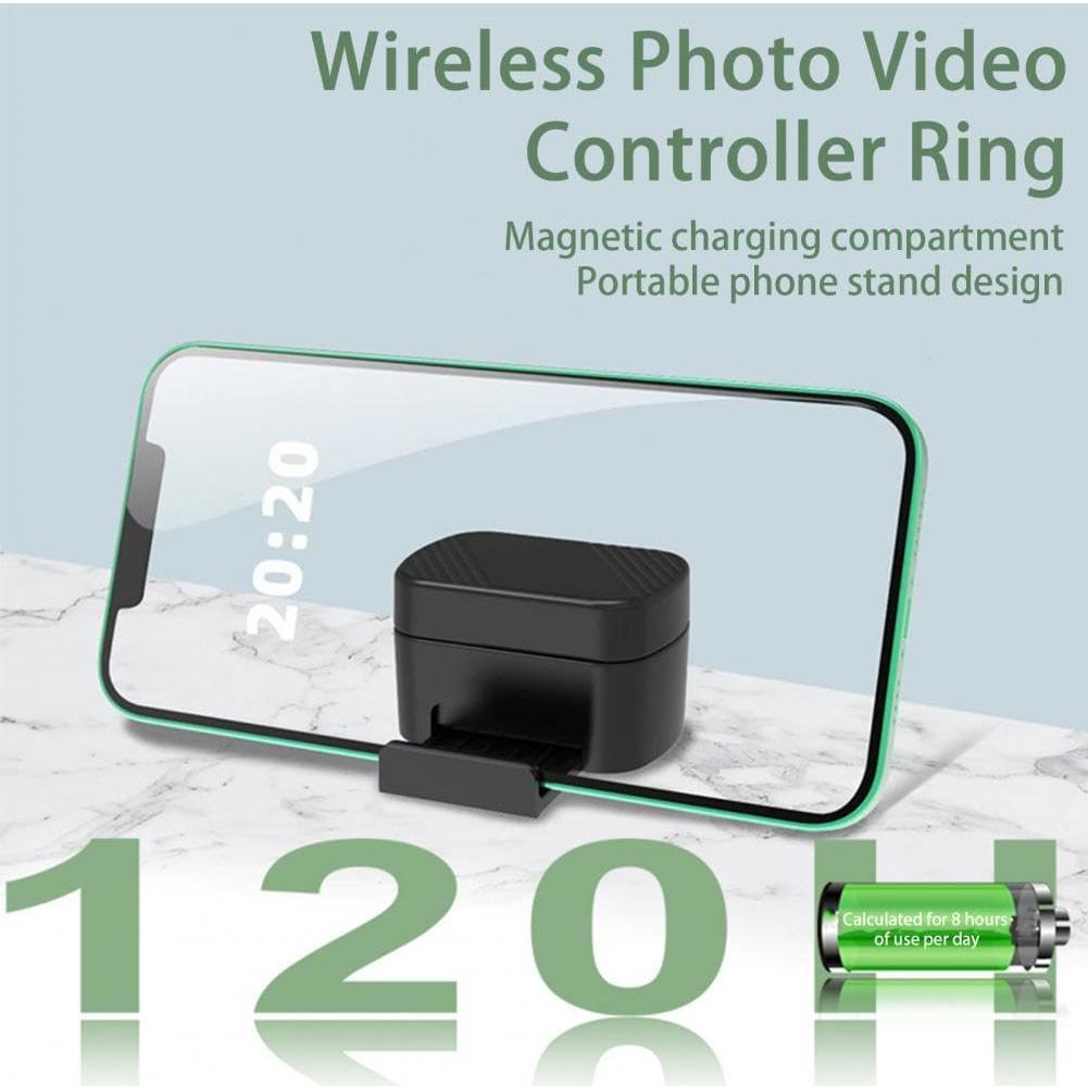 Control Remoto Inalámbrico MOIMI Bluetooth 5.3 Blanco