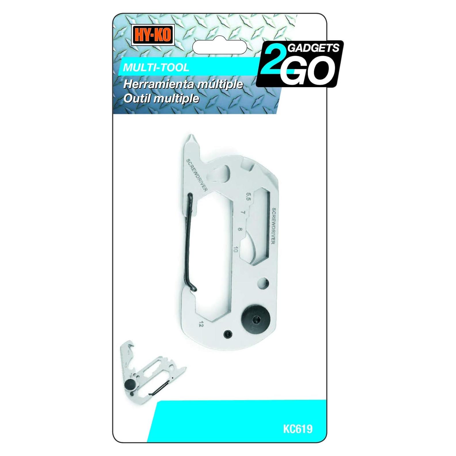 Multiherramienta 12 en 1 HY-KO Acero Inoxidable