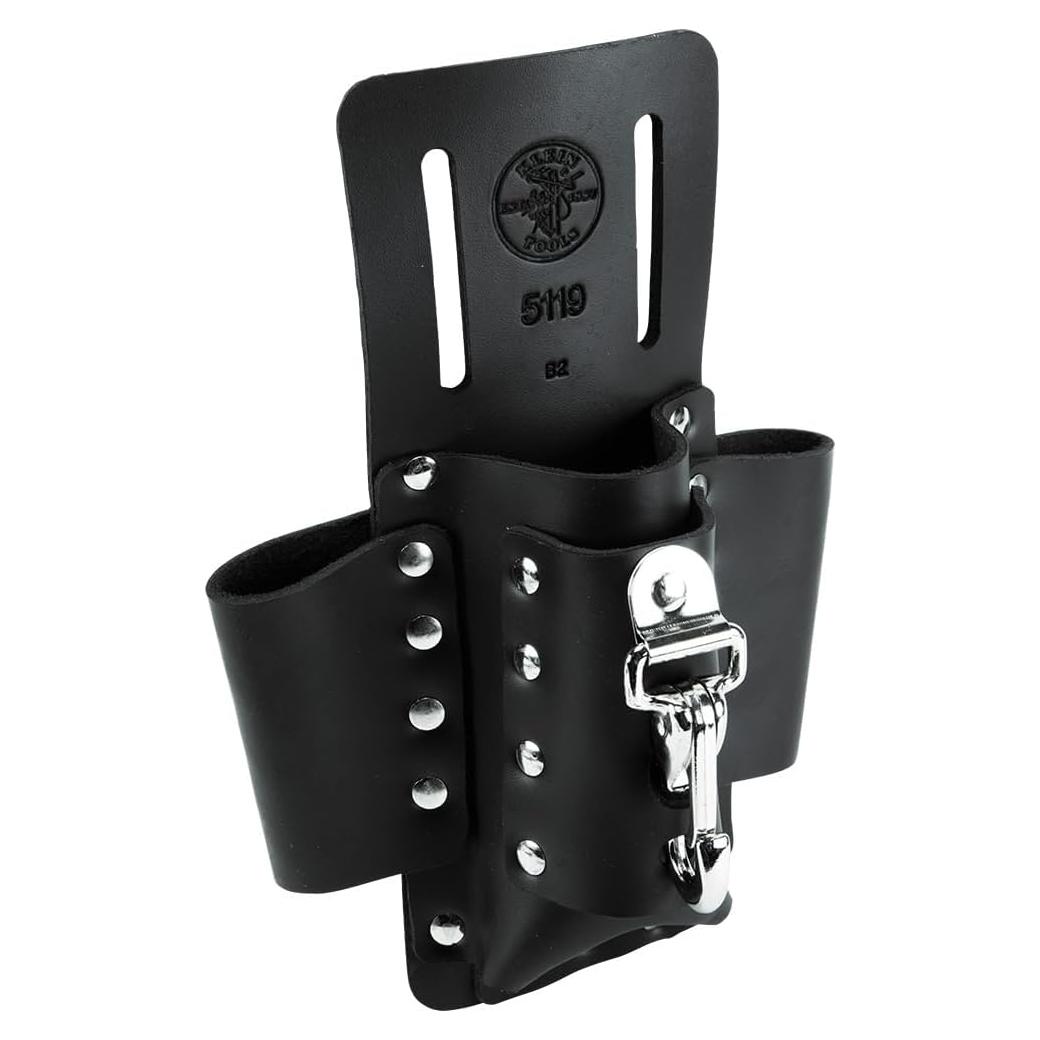 Bolsa de Herramientas Klein 5119 de Cuero con 4 Bolsillos