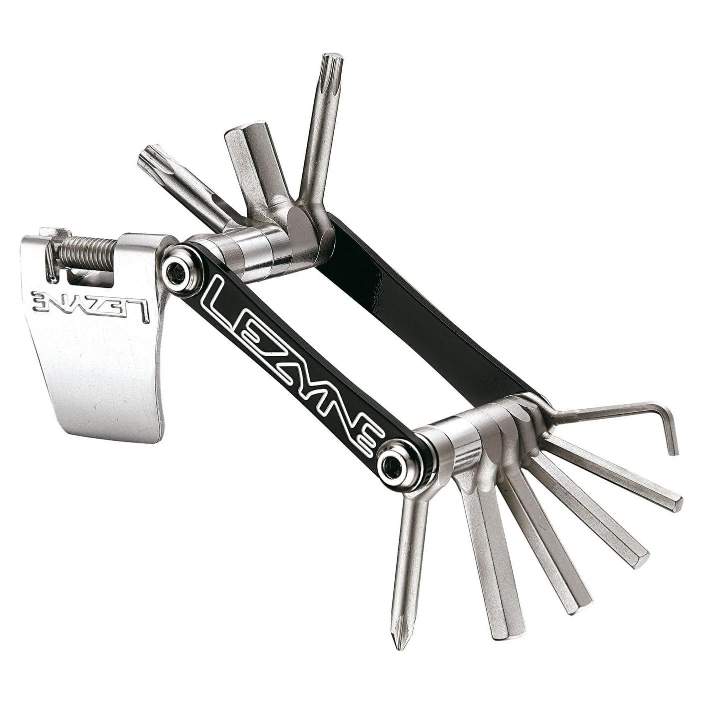 Herramienta Multi LEZYNE V10 Negra - 10 Funciones Compacta