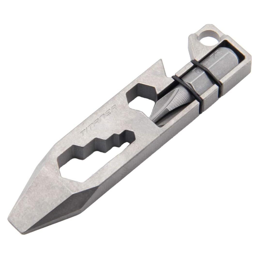 Barra de Palanca Multiherramienta Titanio TITANER 65mm Gris