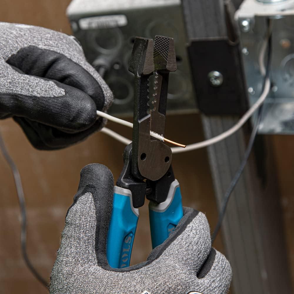 Cortadores de Alambre Klein Tools K12035, Desforrador 8-18 AWG