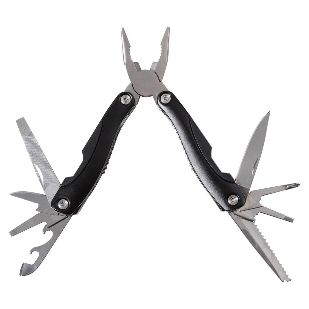 Multi Tool Rothco Negro - Herramientas Inoxidable y Aluminio