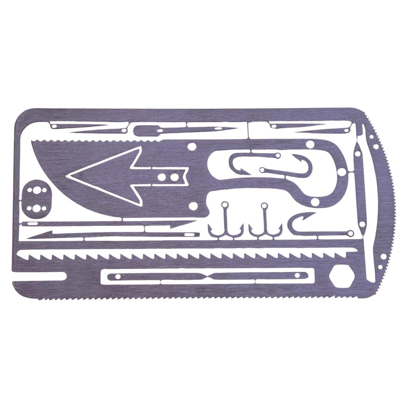 Tarjeta Multiherramienta de Supervivencia 20 en 1 Sirius