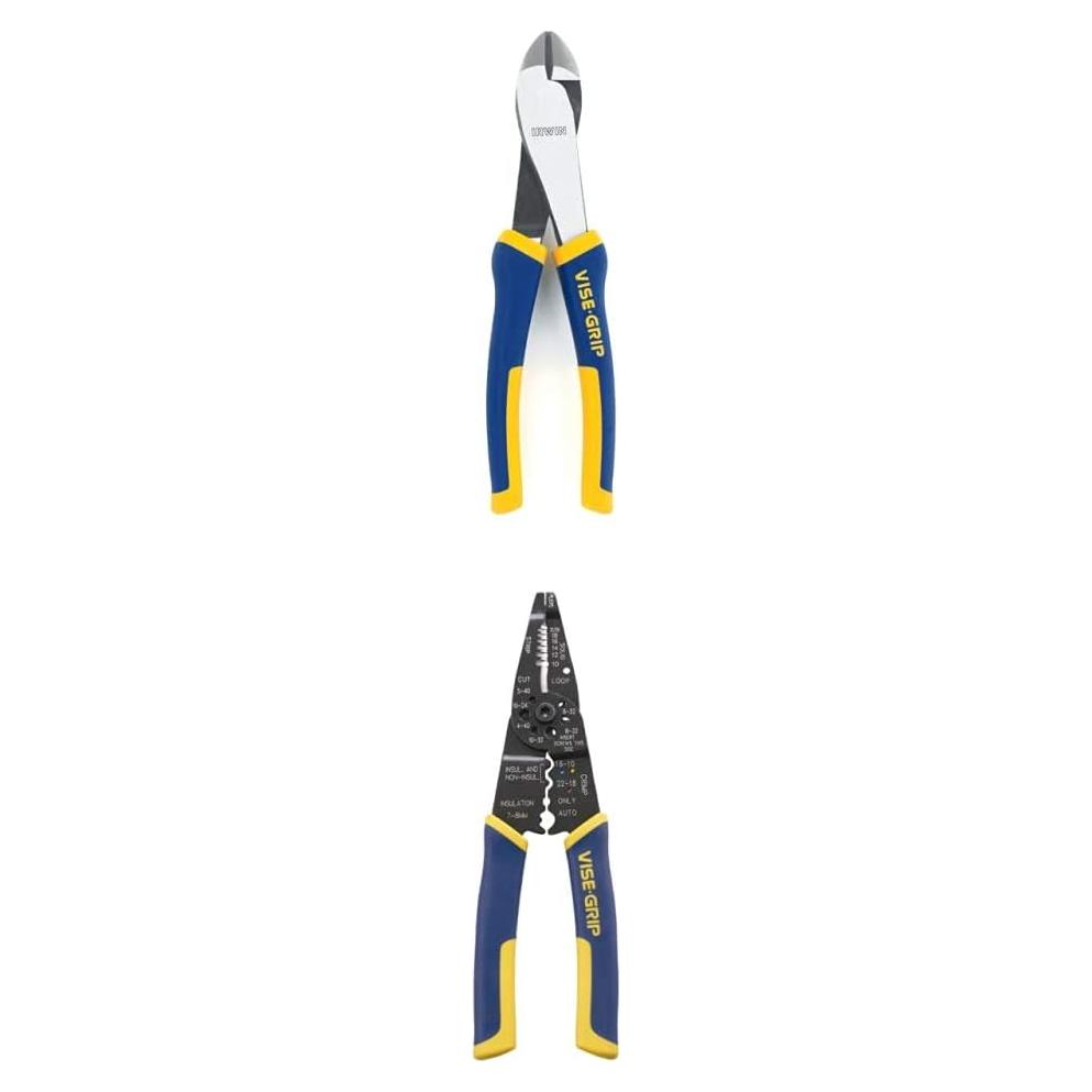 Alicates de Corte Diagonal IRWIN VISE-GRIP 20 cm con Desforrador