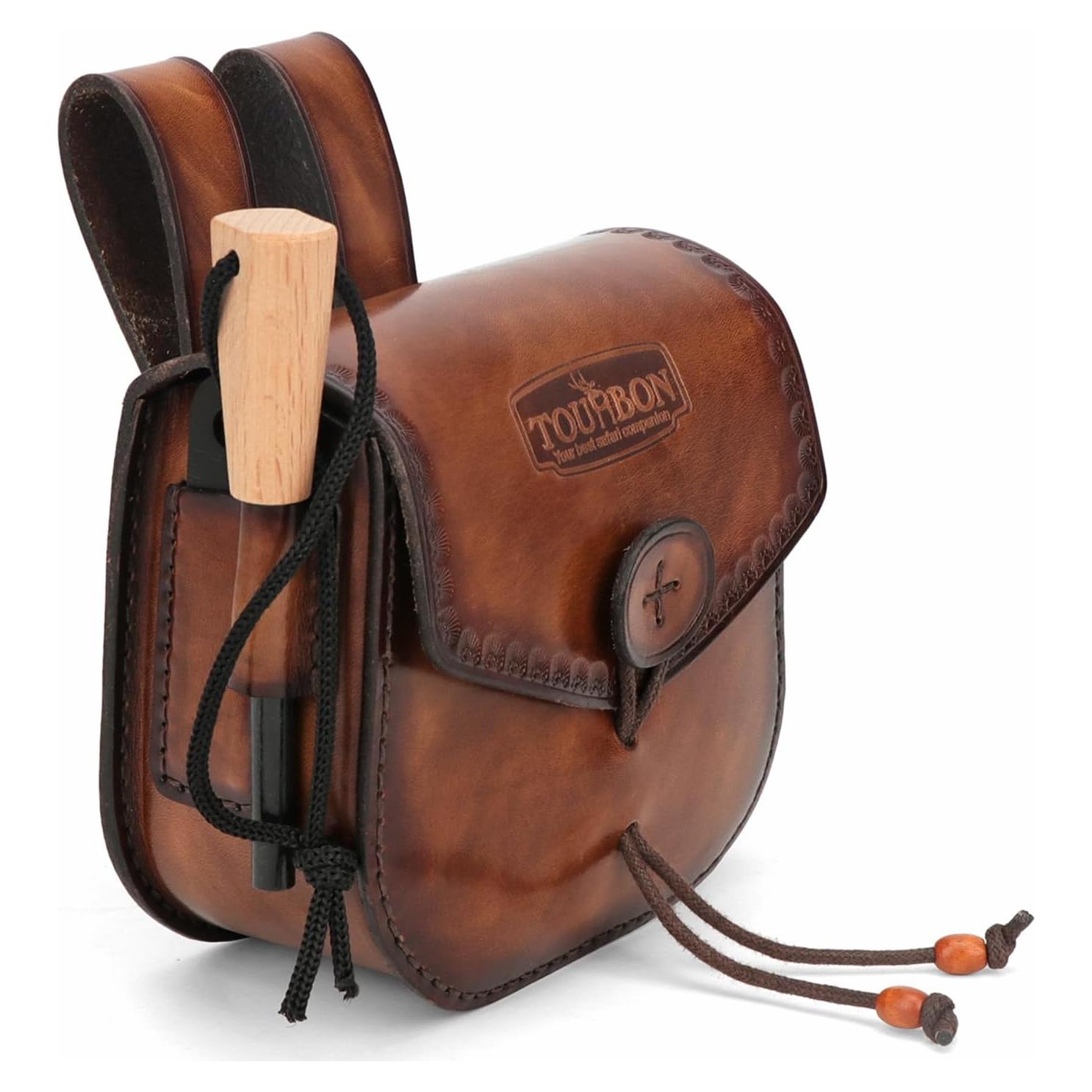 Funda de Cinturón de Cuero Tourbon para Multiherramienta EDC