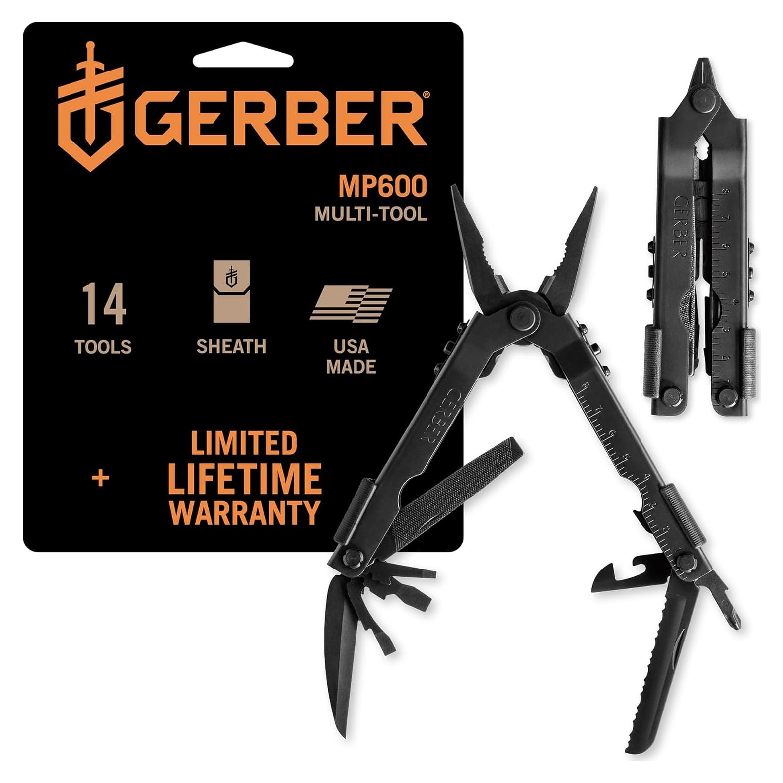 Multiherramienta Gerber Gear Multi-Plier 600 - 14 en 1 - Acero Inoxidable
