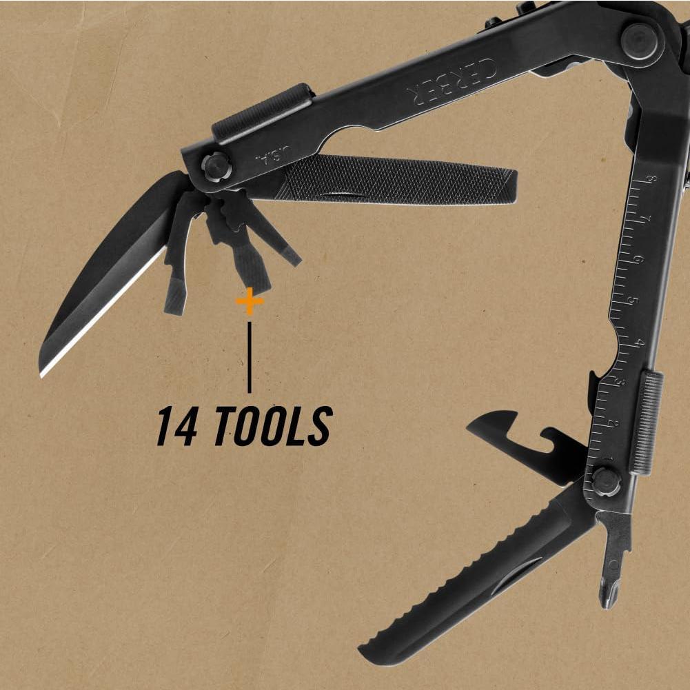 Multiherramienta Gerber Gear Multi-Plier 600 - 14 en 1 - Acero Inoxidable