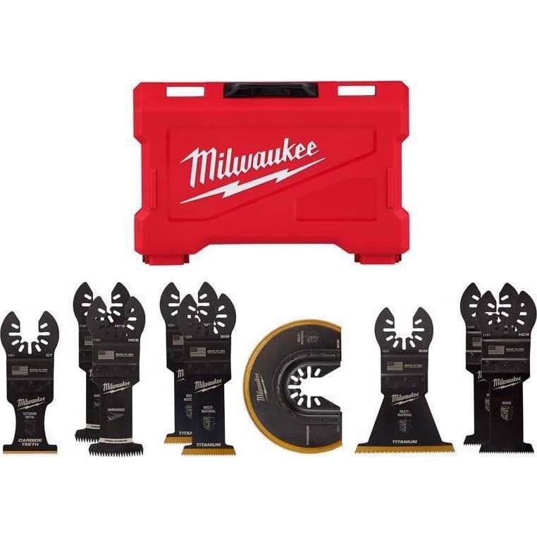 Kit de Cuchillas Multi-Herramienta Milwaukee 9PC 49-10-9113