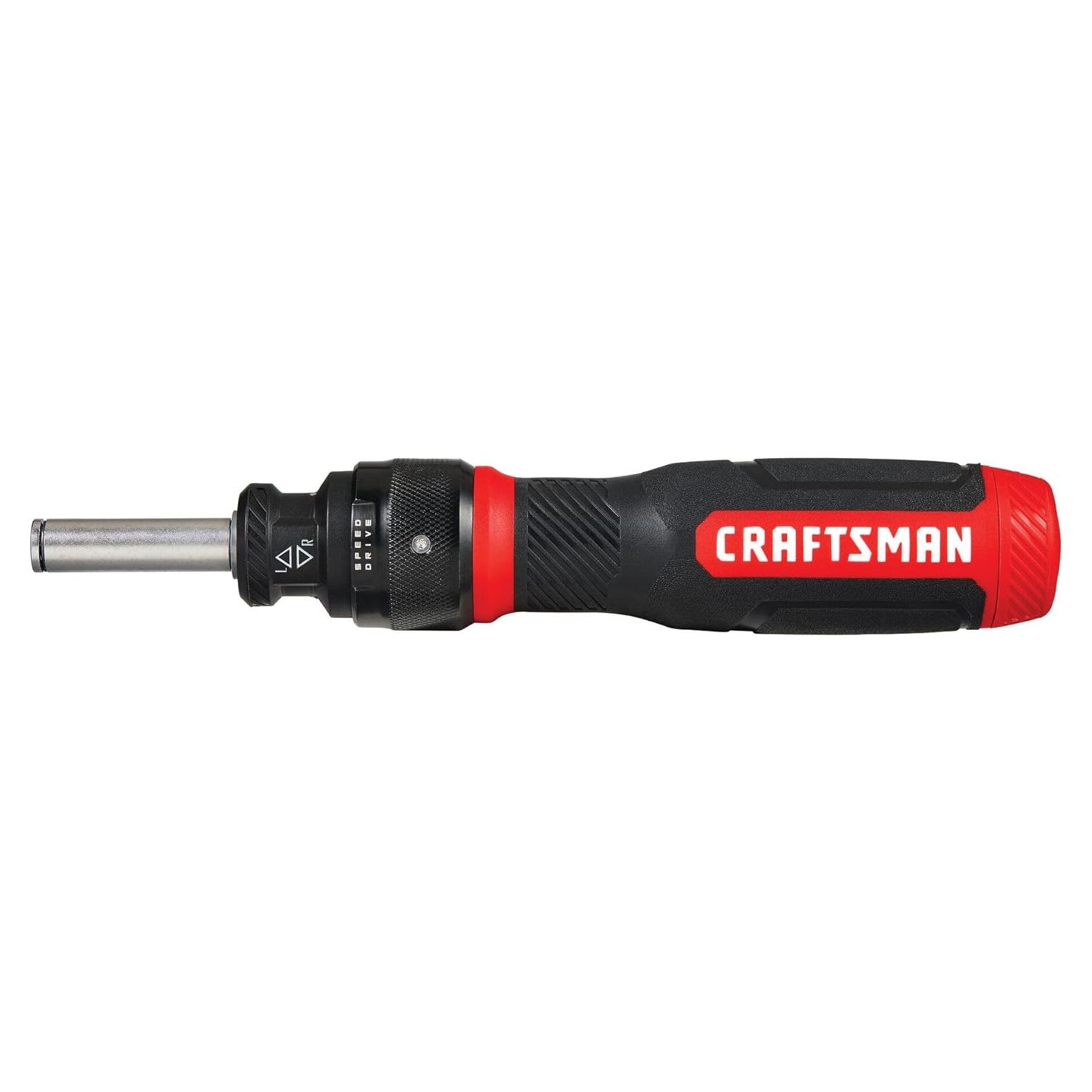 Destornillador de Trinquete Craftsman SpeedDrive 2" con 7 Bits