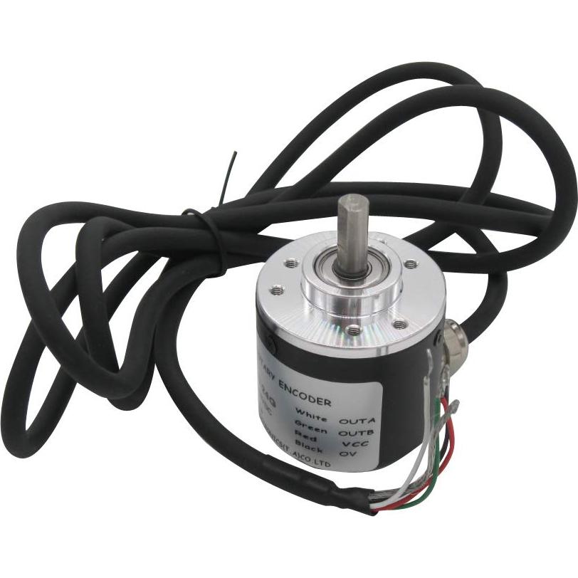 Encoder Rotativo Incremental Taiss 100P/R DC 5-24V Eje 6mm