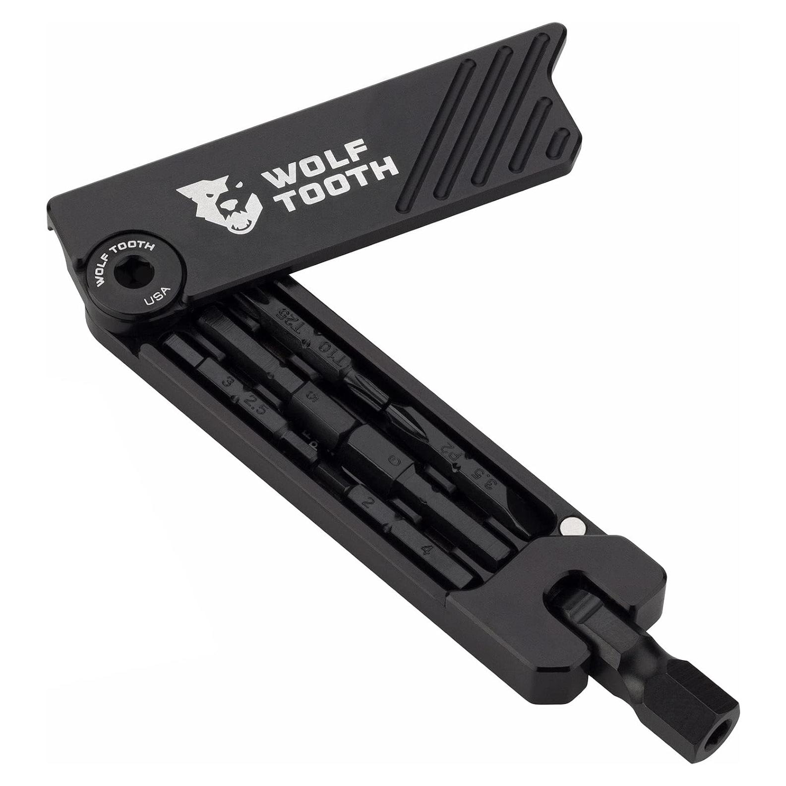 Herramienta Multiuso Hexagonal Wolf Tooth 6-Bit 11 Funciones
