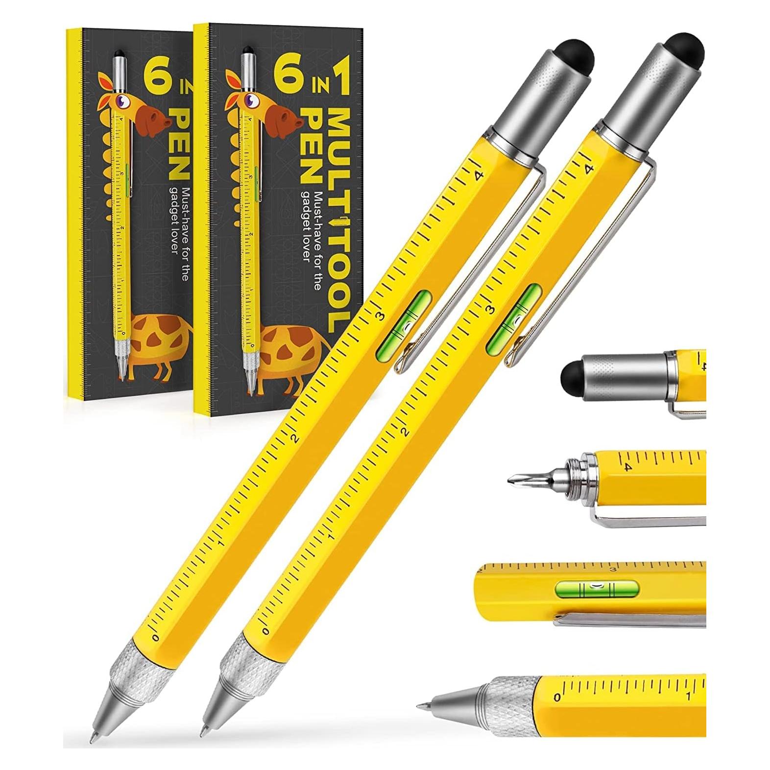 Bolígrafo Multiherramienta CRANACH 2 Paquete 6 en 1