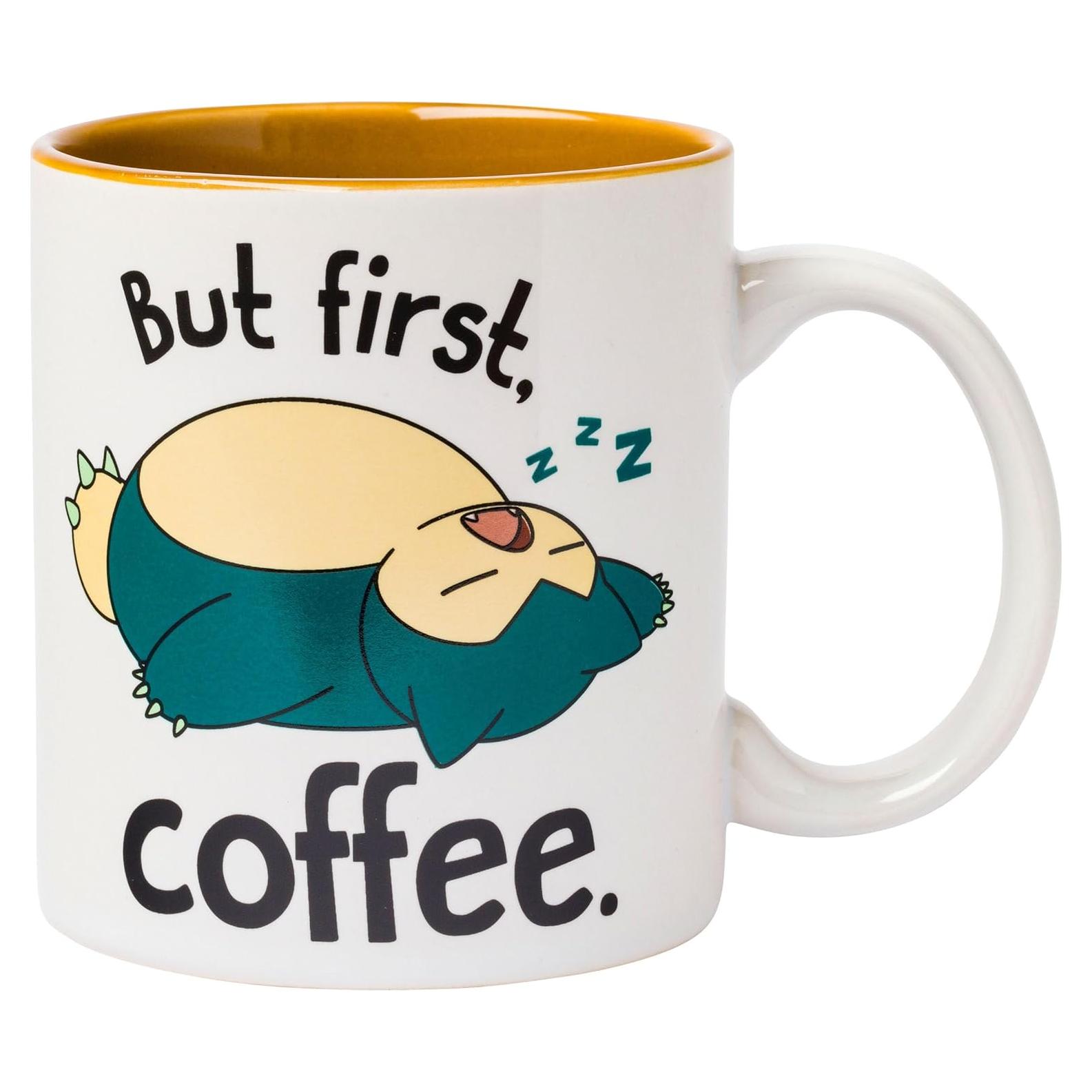 Taza de Cerámica Pokemon Snorlax 325ml - Pero Primero Café