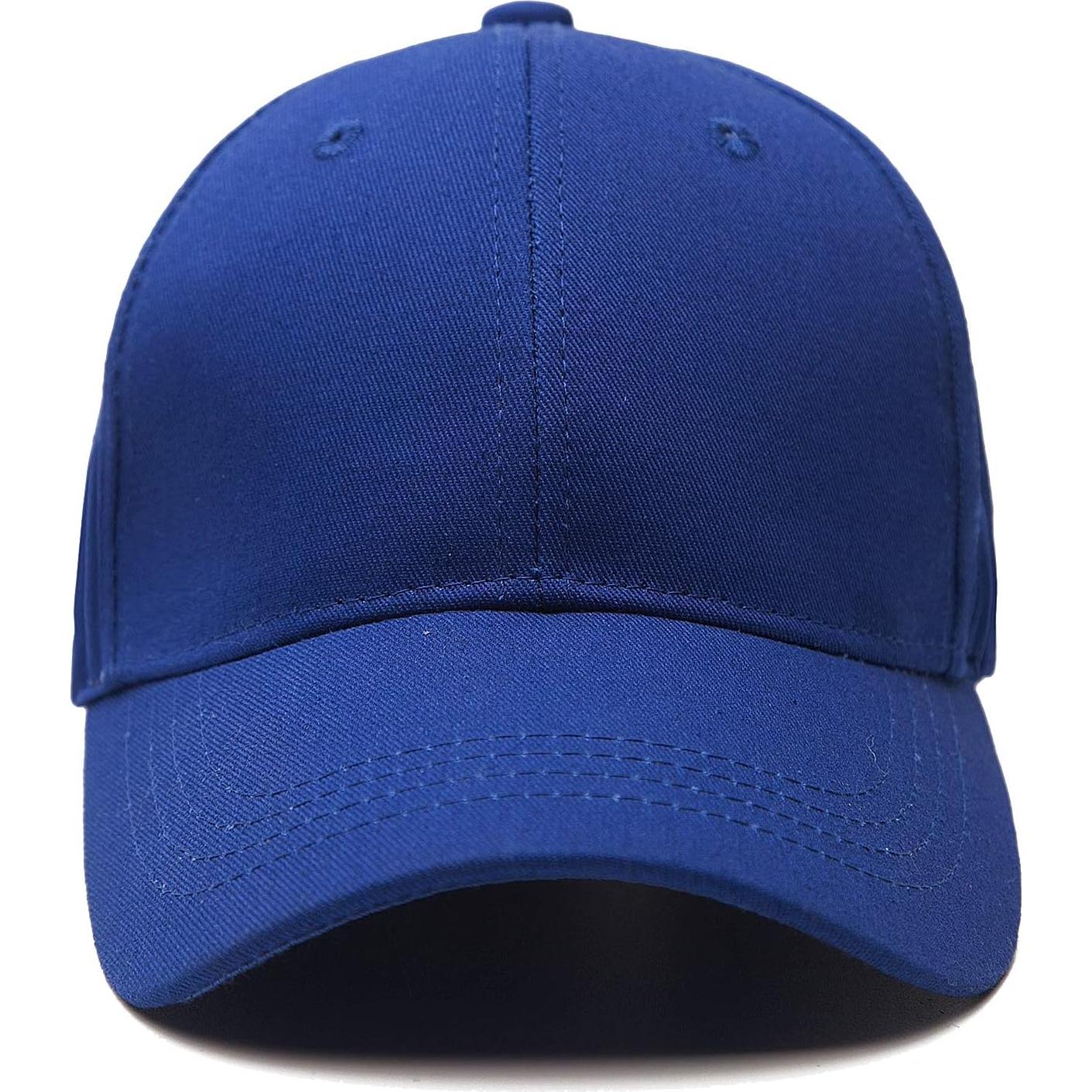 Gorra de béisbol Edoneery para niños 3-8 años azul oscuro