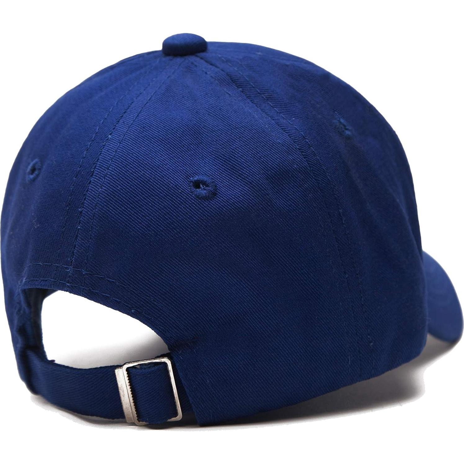 Gorra de béisbol Edoneery para niños 3-8 años azul oscuro