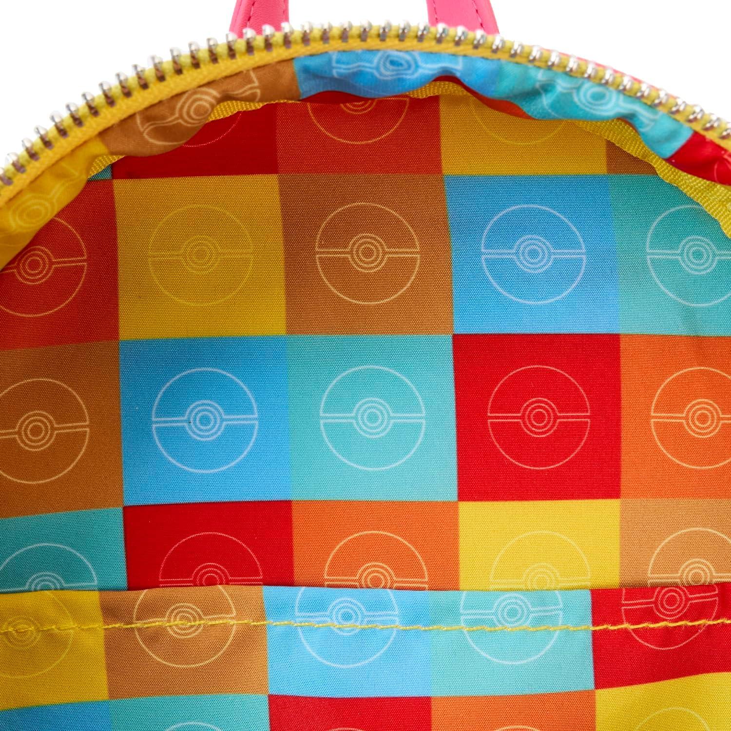 Mochila Mini Loungefly Pikachu con Luz - 22.86x26.67cm