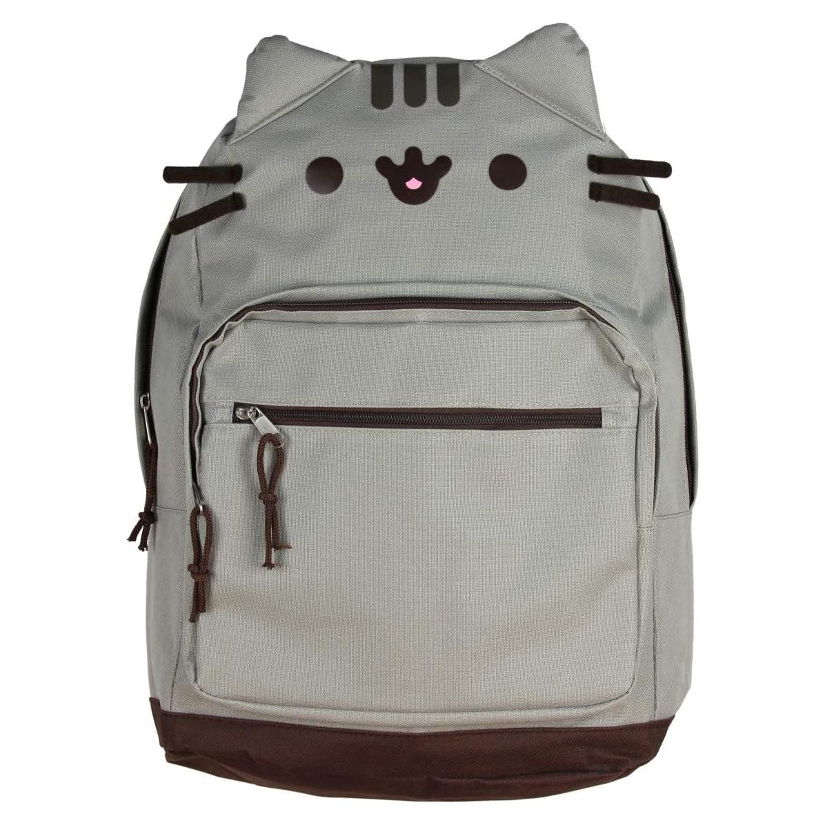Mochila Pusheen Cara de Gato Unisex 17L 33x6.35x22.86cm