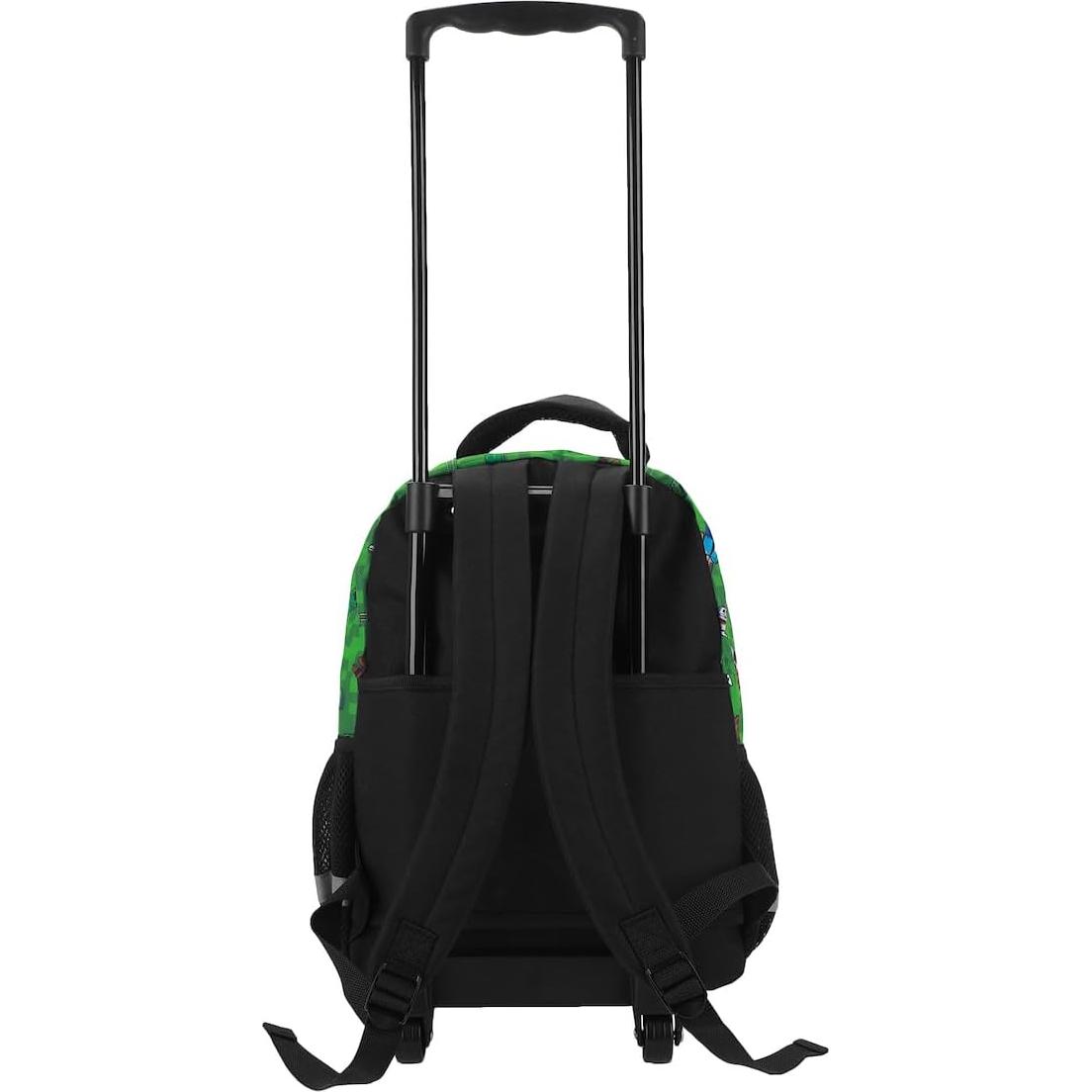 Mochila Rodante BIOWORLD Minecraft 40.64 cm con Mango Ajustable