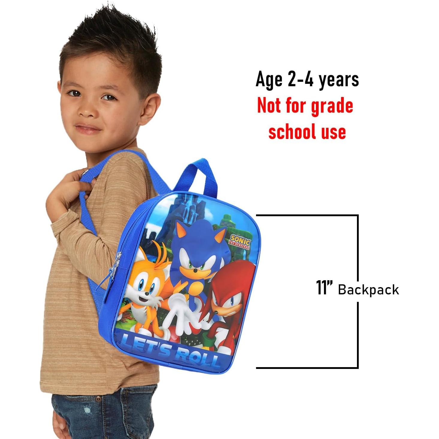 Mochila Mini Sonic the Hedgehog 27.9 cm - Niños y Niñas
