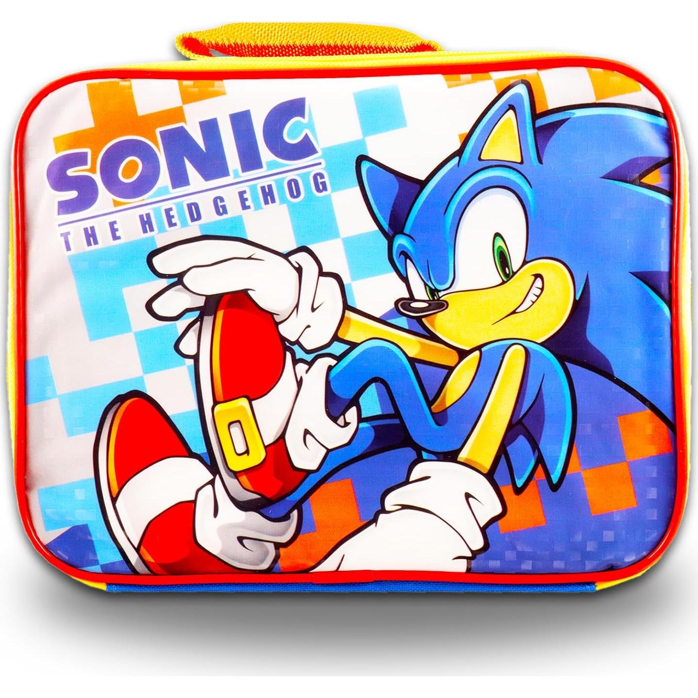 Mochila Sonic the Hedgehog 16" (40.64 cm) + Lonchera y Más