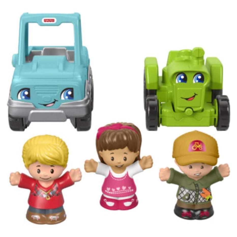 Juego de Vehículos Fisher-Price Little People Camión y Tractor